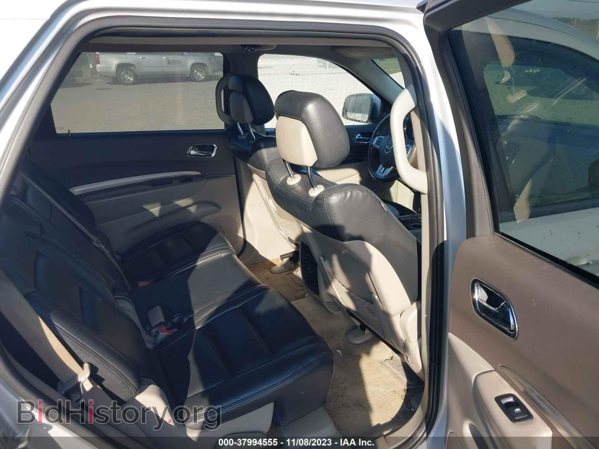 2012 DODGE DURANGO - VIN: 1C4RDJAG2CC117532 - Фото 8