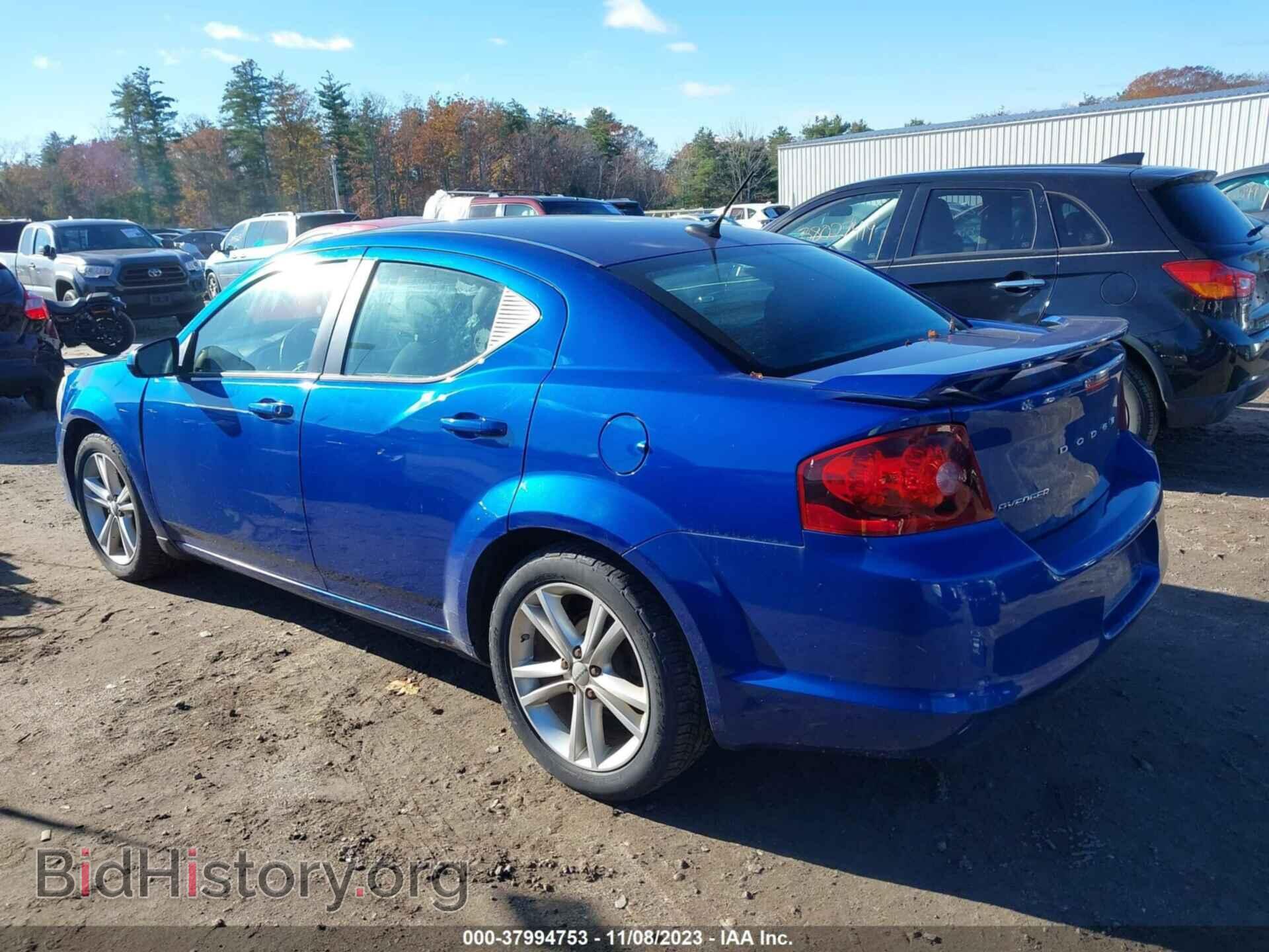 2013 DODGE AVENGER - VIN: 1C3CDZCB7DN521359 - Фото 3