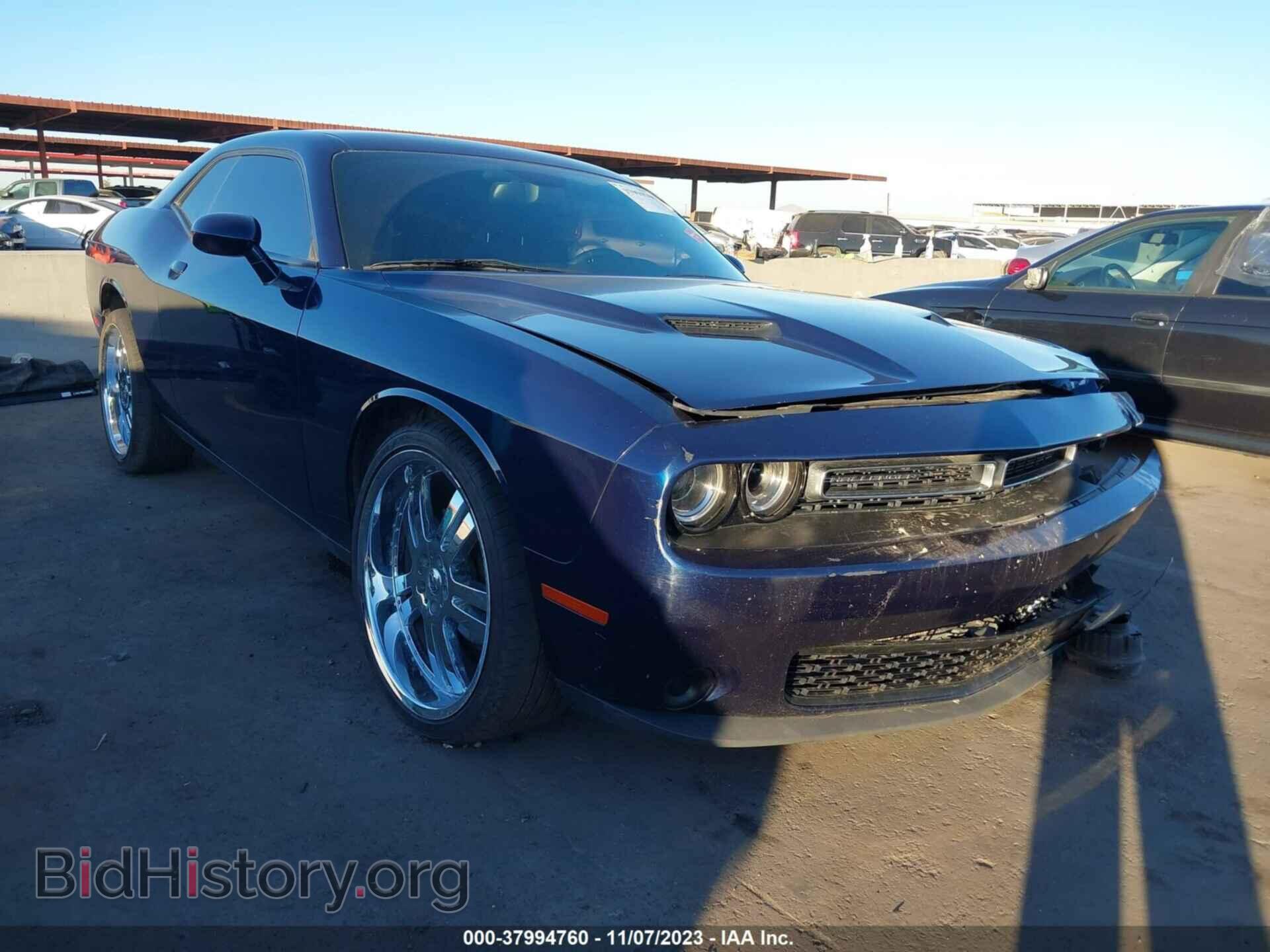 Photo 2C3CDZAG6GH184386 - DODGE CHALLENGER 2016