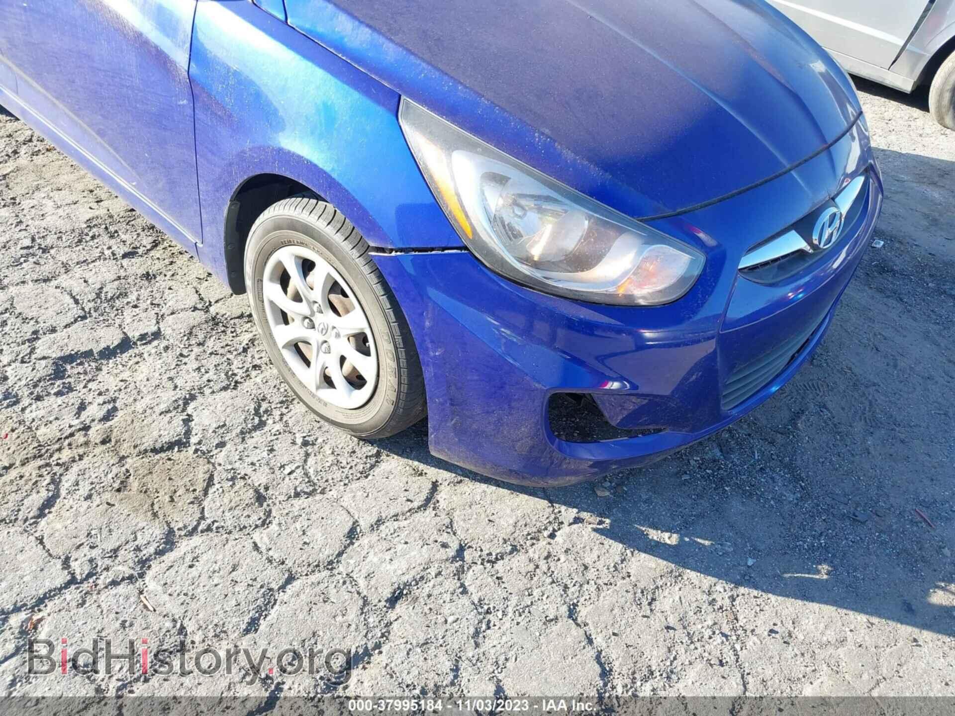 2013 HYUNDAI ACCENT - VIN: KMHCT4AE3DU583387 - Фото 6