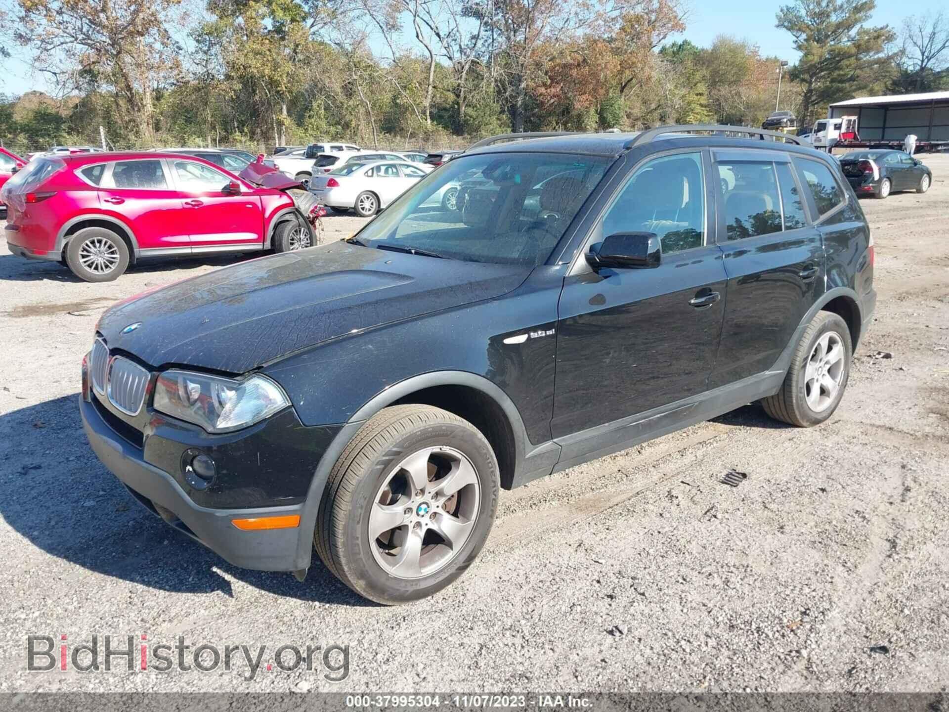2008 BMW X3 - VIN: WBXPC93498WJ05656 - Фото 2