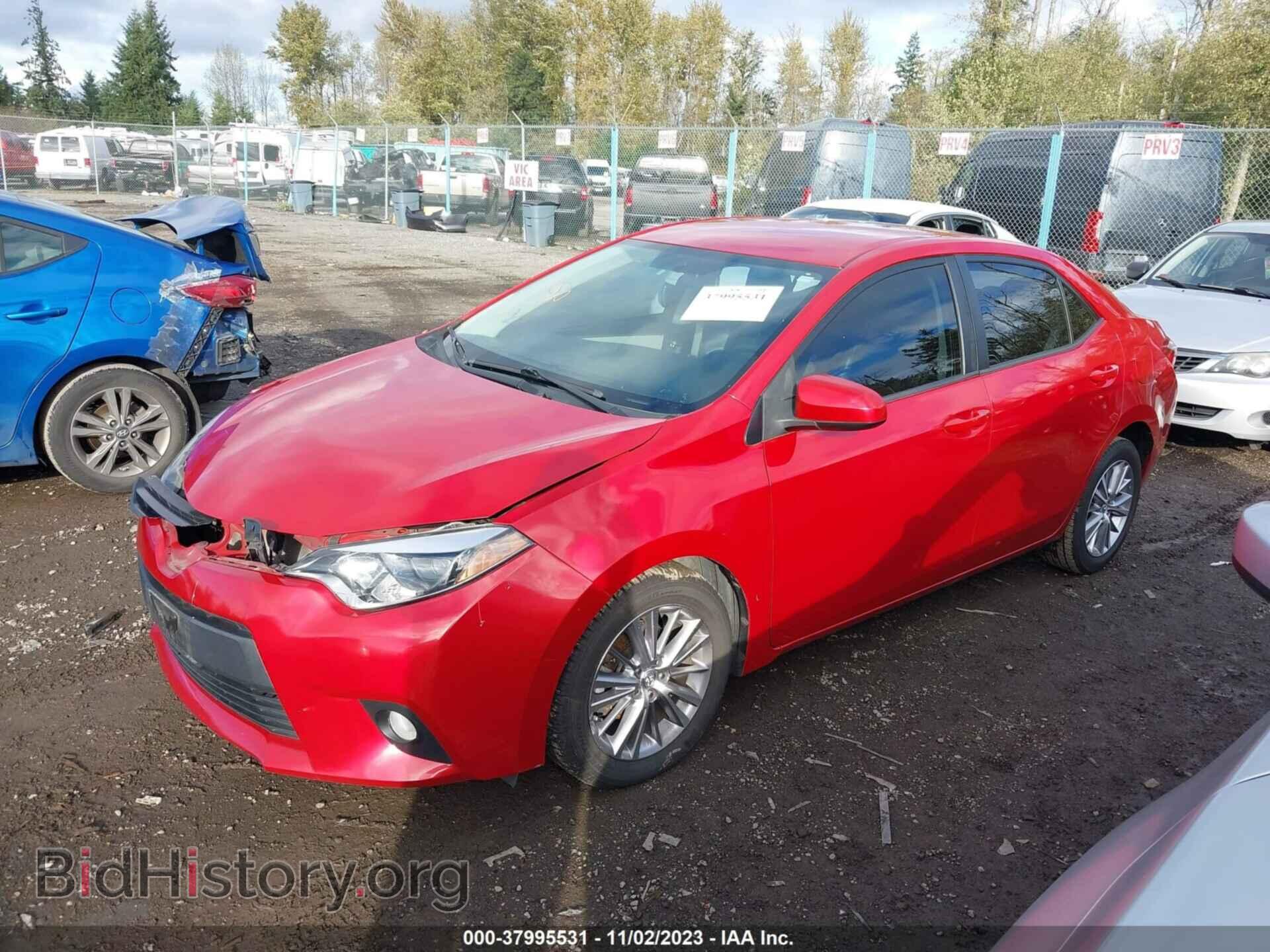 2014 TOYOTA COROLLA - VIN: 2T1BURHE2EC066936 - Фото 2