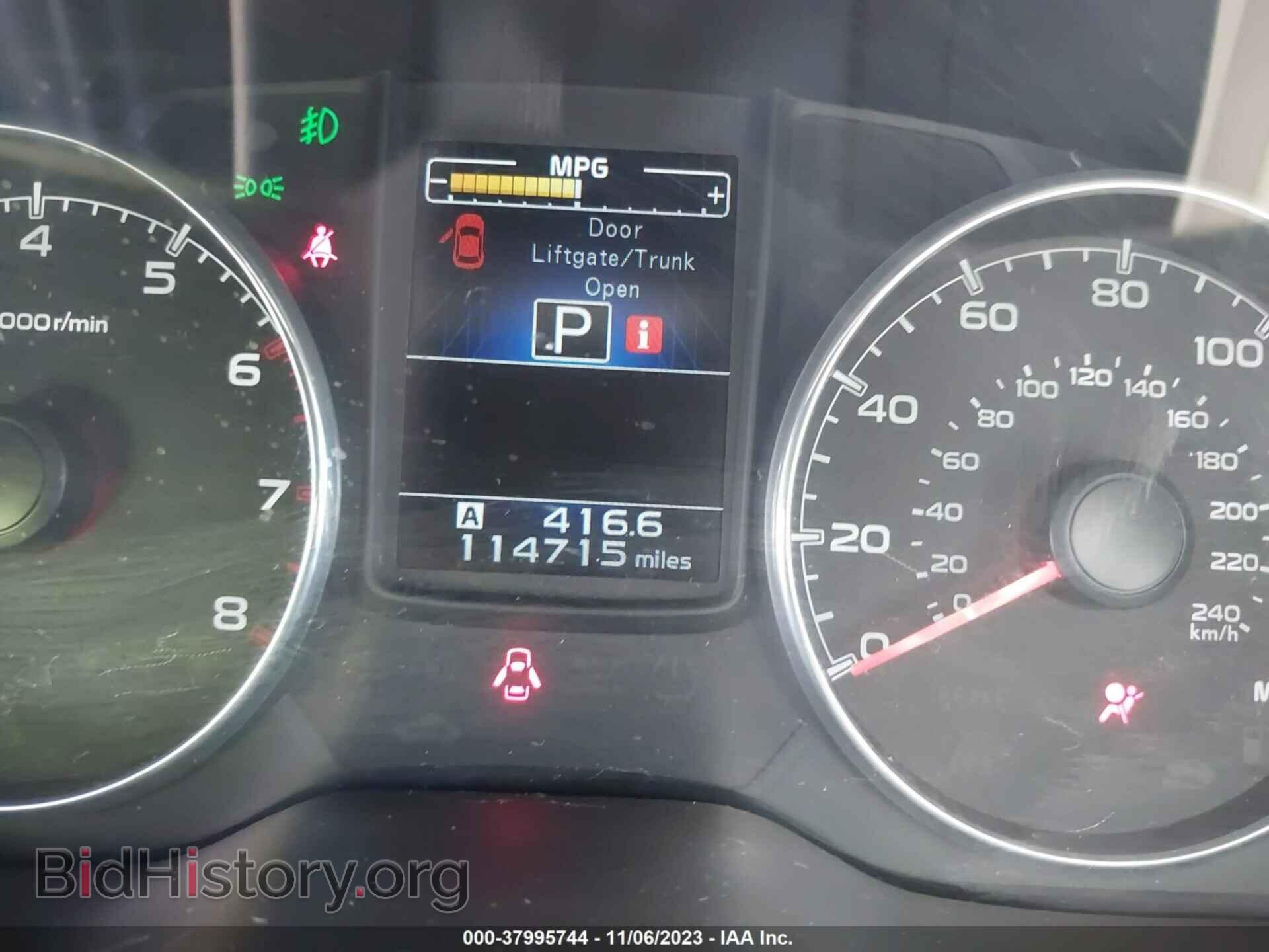 2014 SUBARU OUTBACK - VIN: 4S4BRBLC4E3228262 - Фото 7