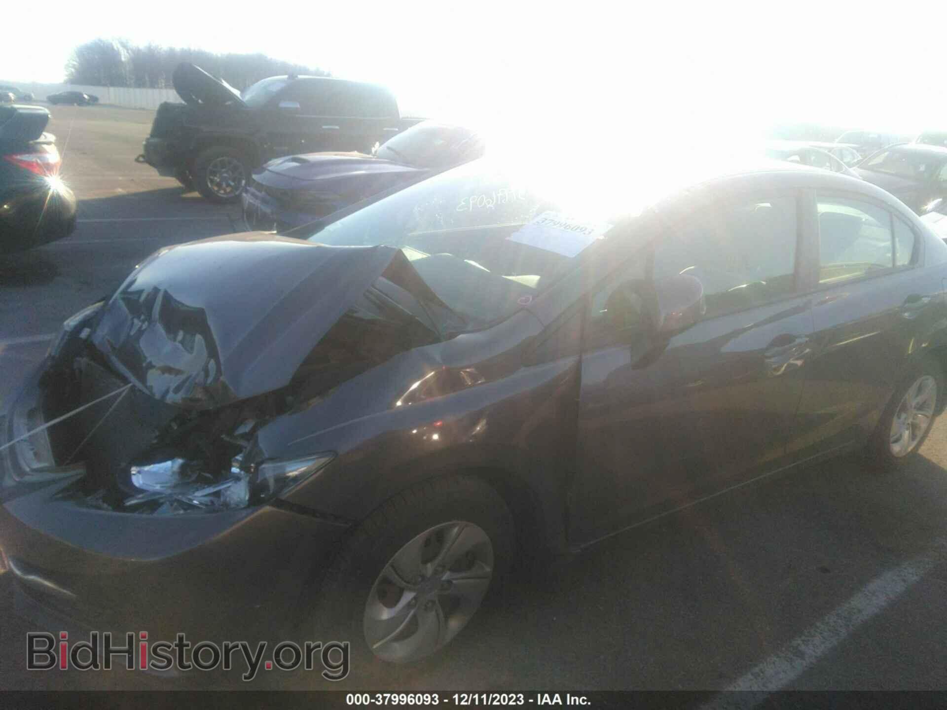 2013 HONDA CIVIC - VIN: 19XFB2F54DE085361 - Фото 2