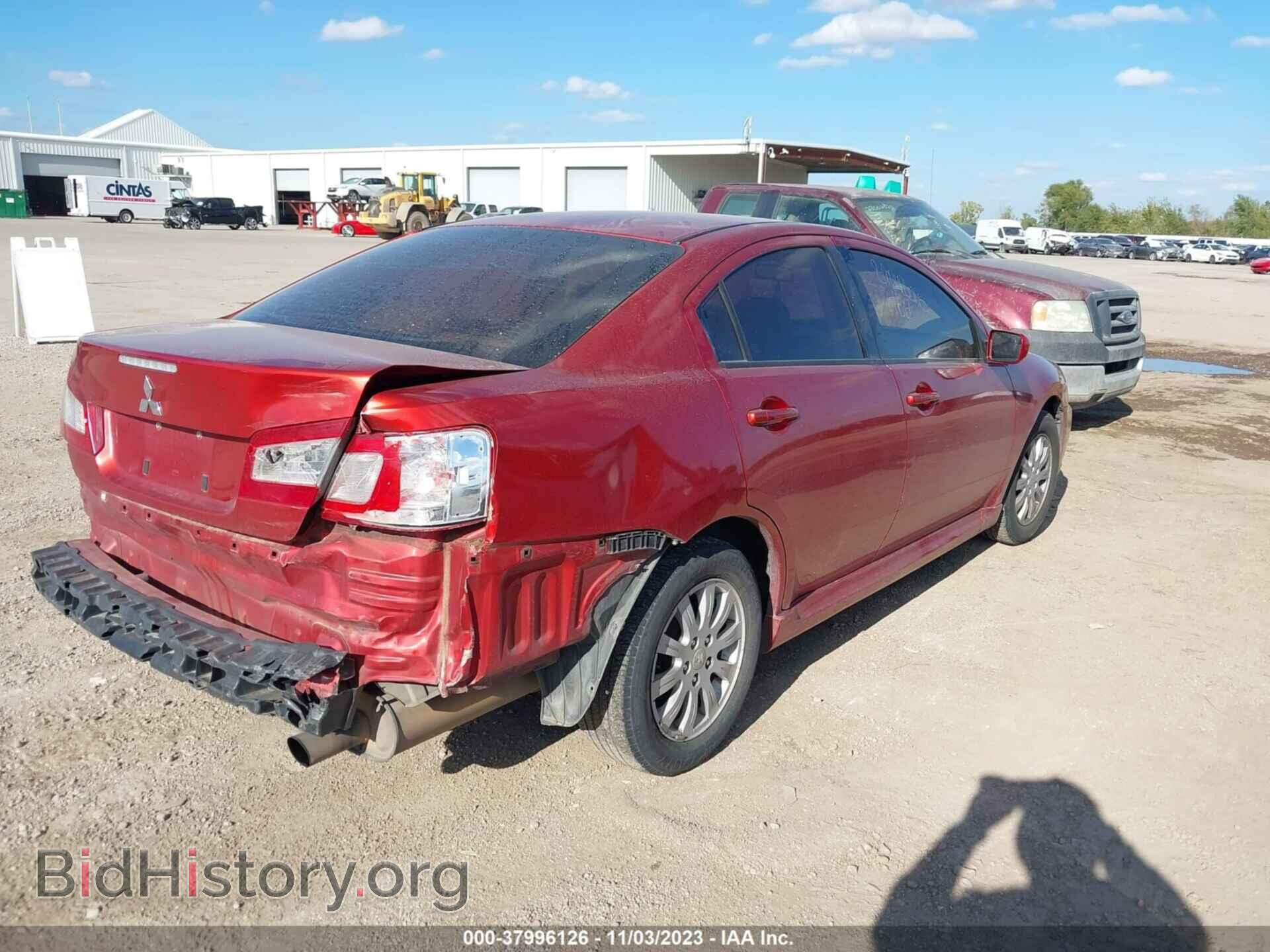 2010 MITSUBISHI GALANT - VIN: 4A32B2FF9AE014006 - Фото 4