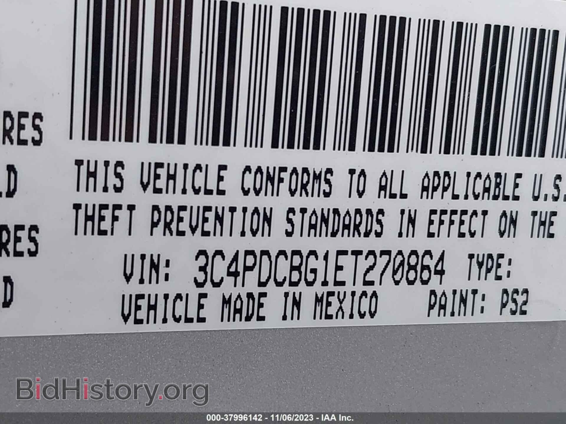 2014 DODGE JOURNEY - VIN: 3C4PDCBG1ET270864 - Photo 9