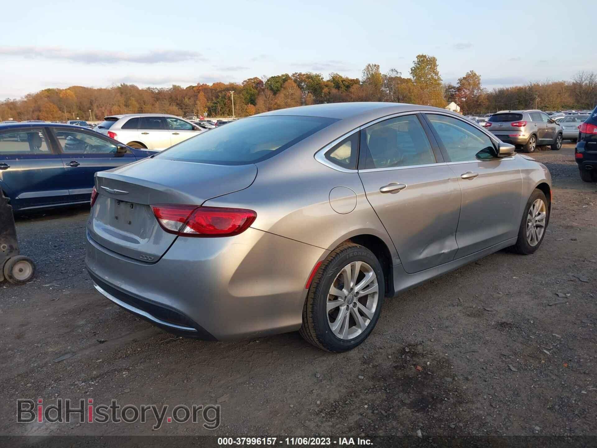 2016 CHRYSLER 200 - VIN: 1C3CCCAB1GN157432 - Фото 4