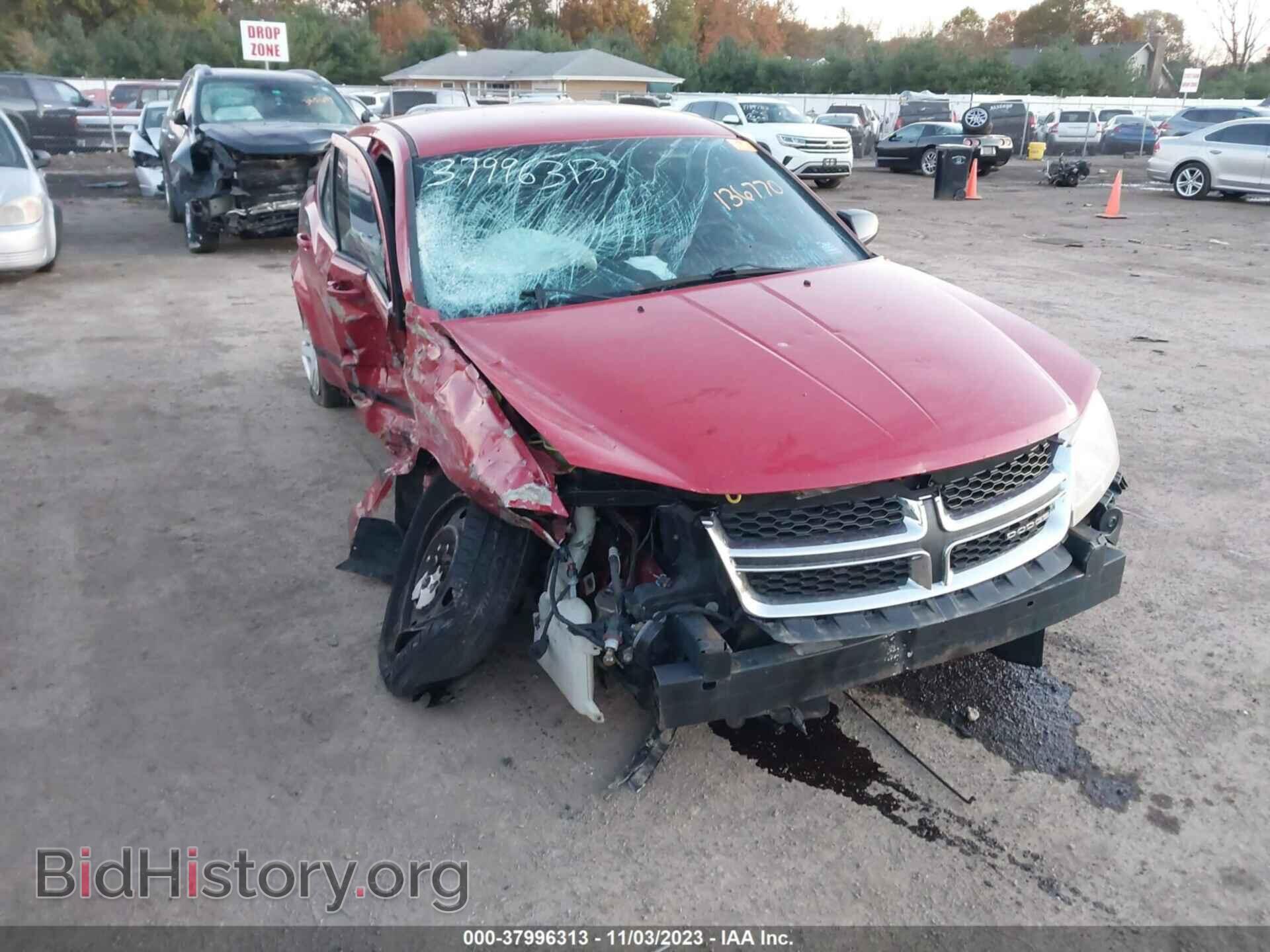Photo 1C3CDZAB1CN136770 - DODGE AVENGER 2012