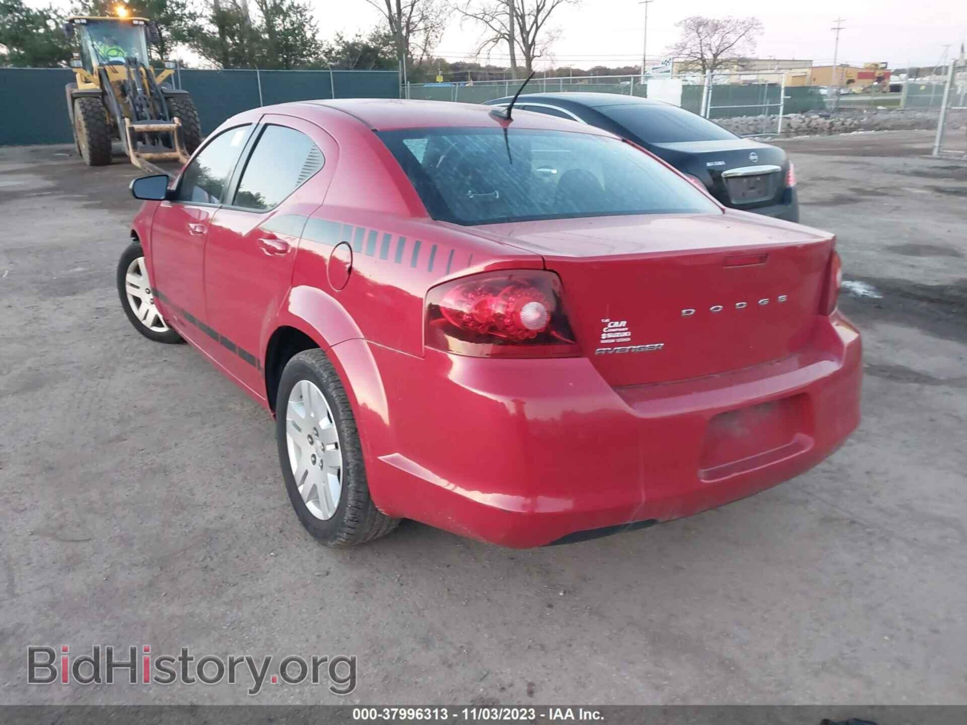 2012 DODGE AVENGER - VIN: 1C3CDZAB1CN136770 - Фото 3