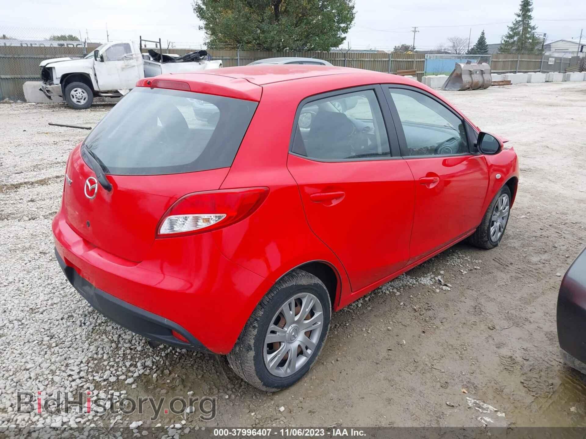 2012 MAZDA MAZDA2 - VIN: JM1DE1KYXC0134059 - Фото 4