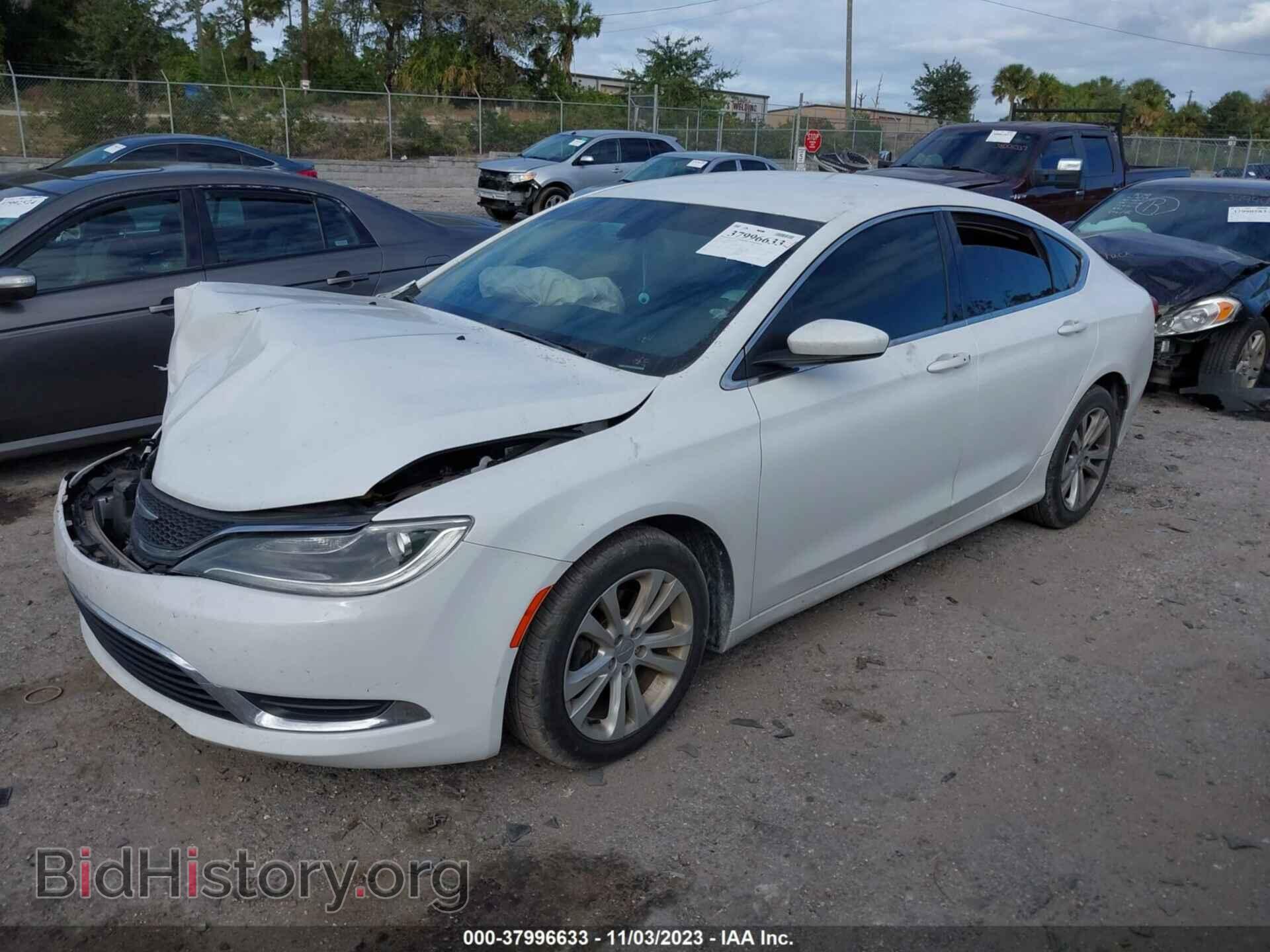 2016 CHRYSLER 200 - VIN: 1C3CCCAB7GN155474 - Фото 2