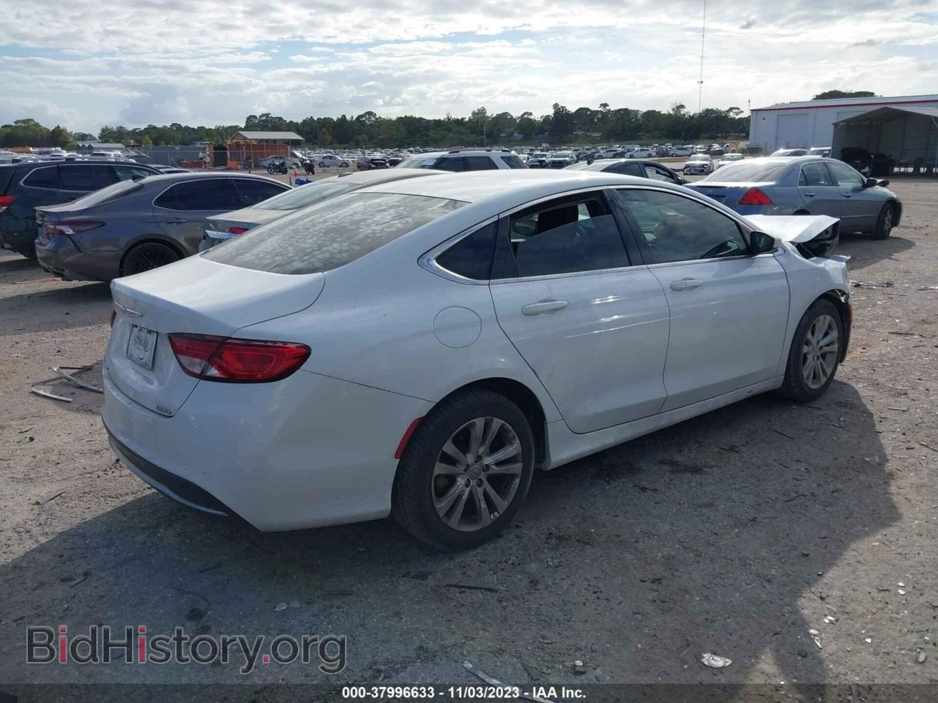 2016 CHRYSLER 200 - VIN: 1C3CCCAB7GN155474 - Фото 4