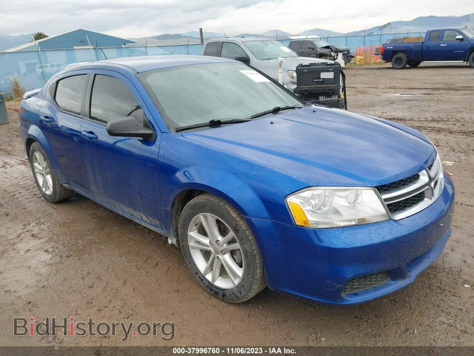Фотография 1C3CDZAG0CN261111 - DODGE AVENGER 2012