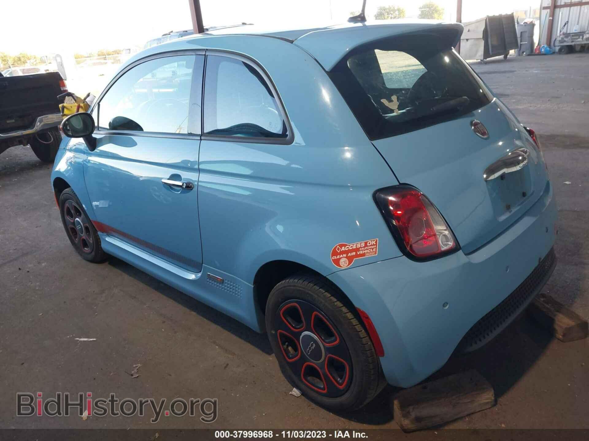 2015 FIAT 500E - VIN: 3C3CFFGE9FT522898 - Фото 3