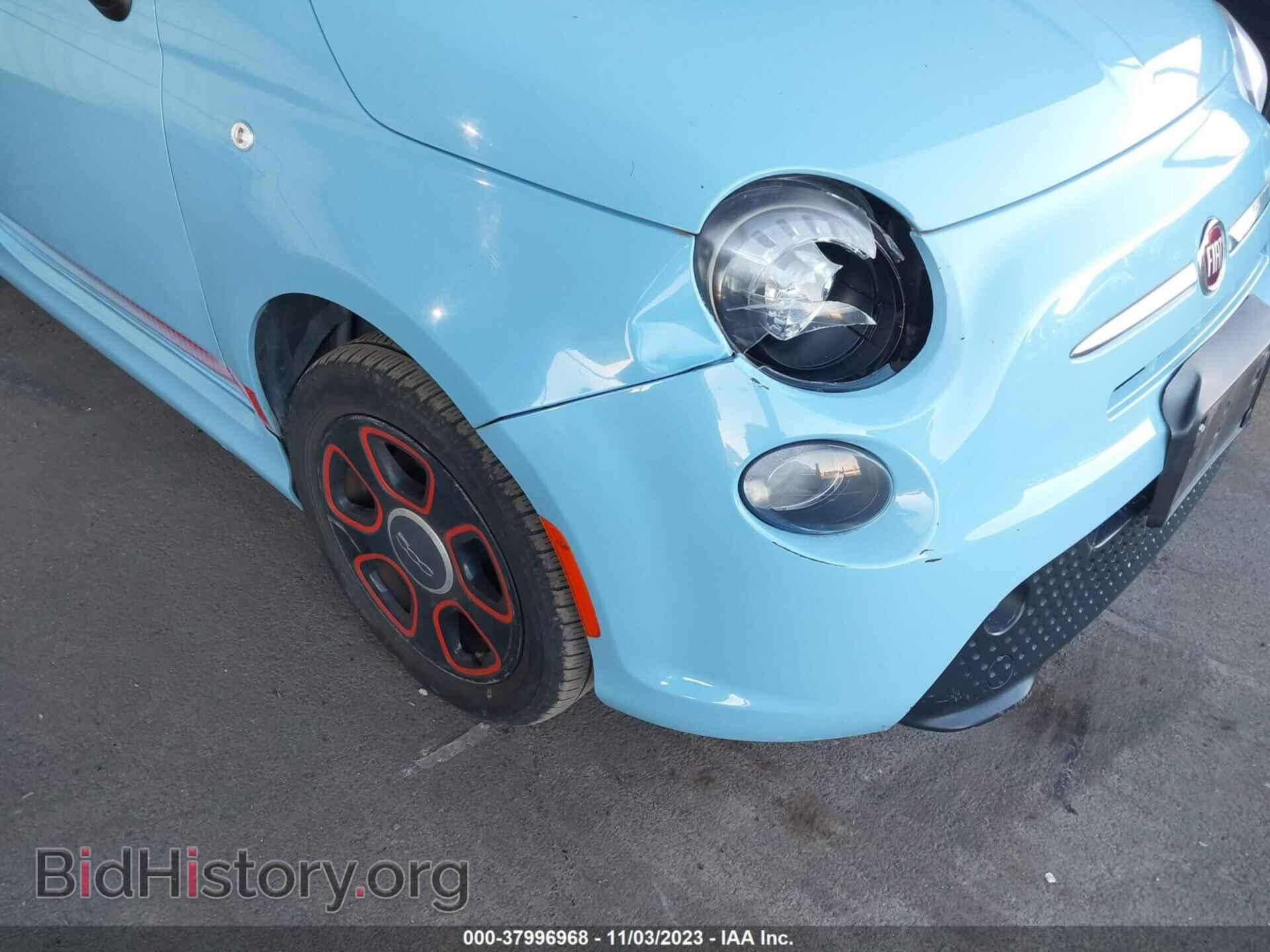 2015 FIAT 500E - VIN: 3C3CFFGE9FT522898 - Фото 6