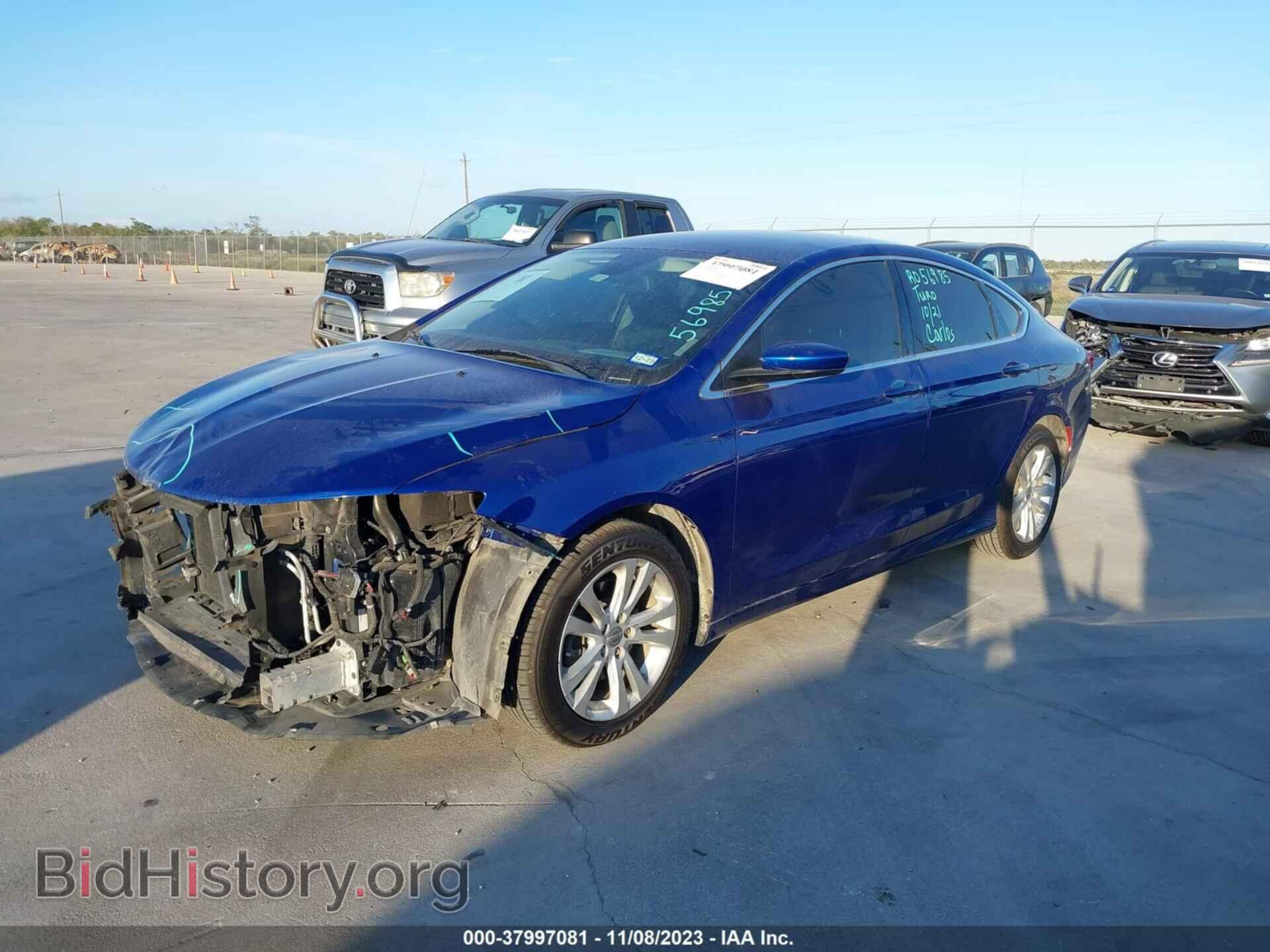 2016 CHRYSLER 200 - VIN: 1C3CCCAB8GN178195 - Фото 2