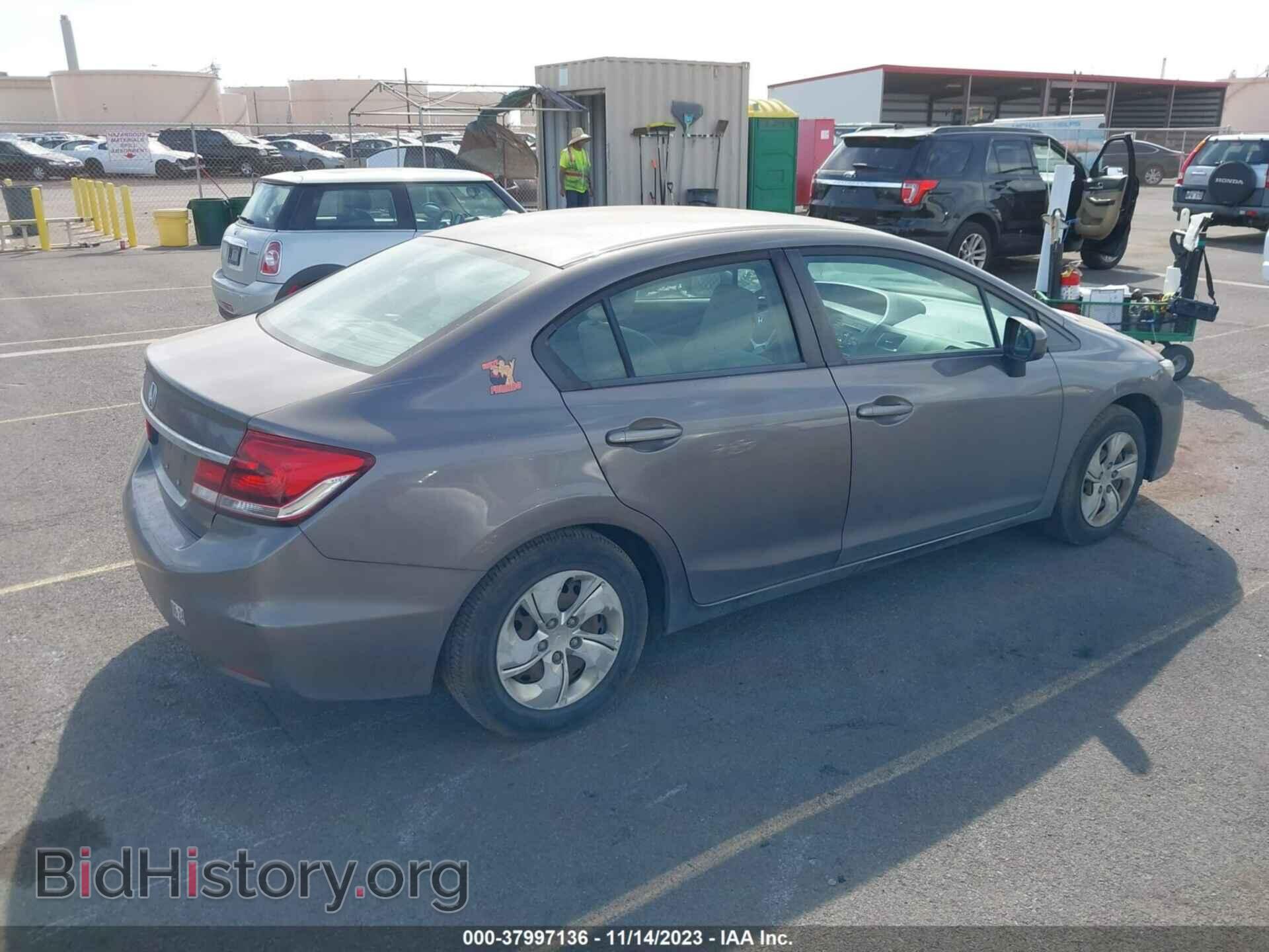 2014 HONDA CIVIC - VIN: 19XFB2F54EE042706 - Фото 4