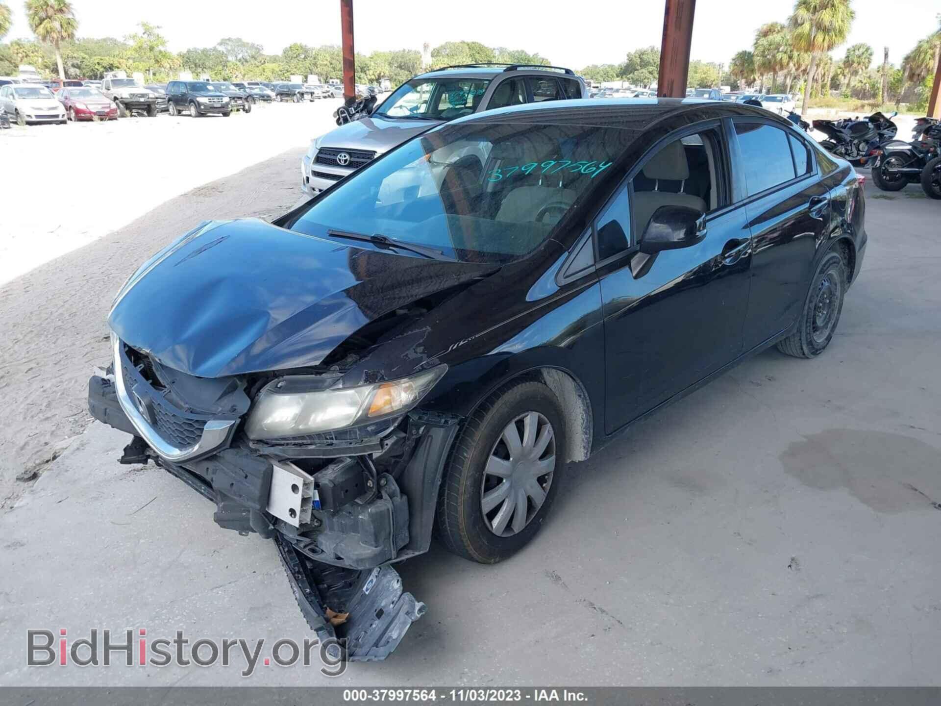 2013 HONDA CIVIC - VIN: 19XFB2F50DE030373 - Photo 2