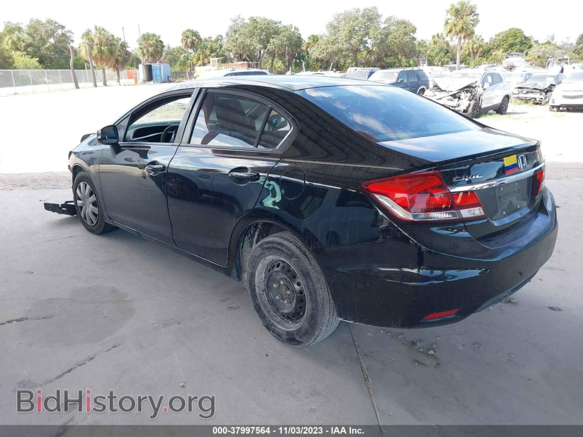 2013 HONDA CIVIC - VIN: 19XFB2F50DE030373 - Photo 3