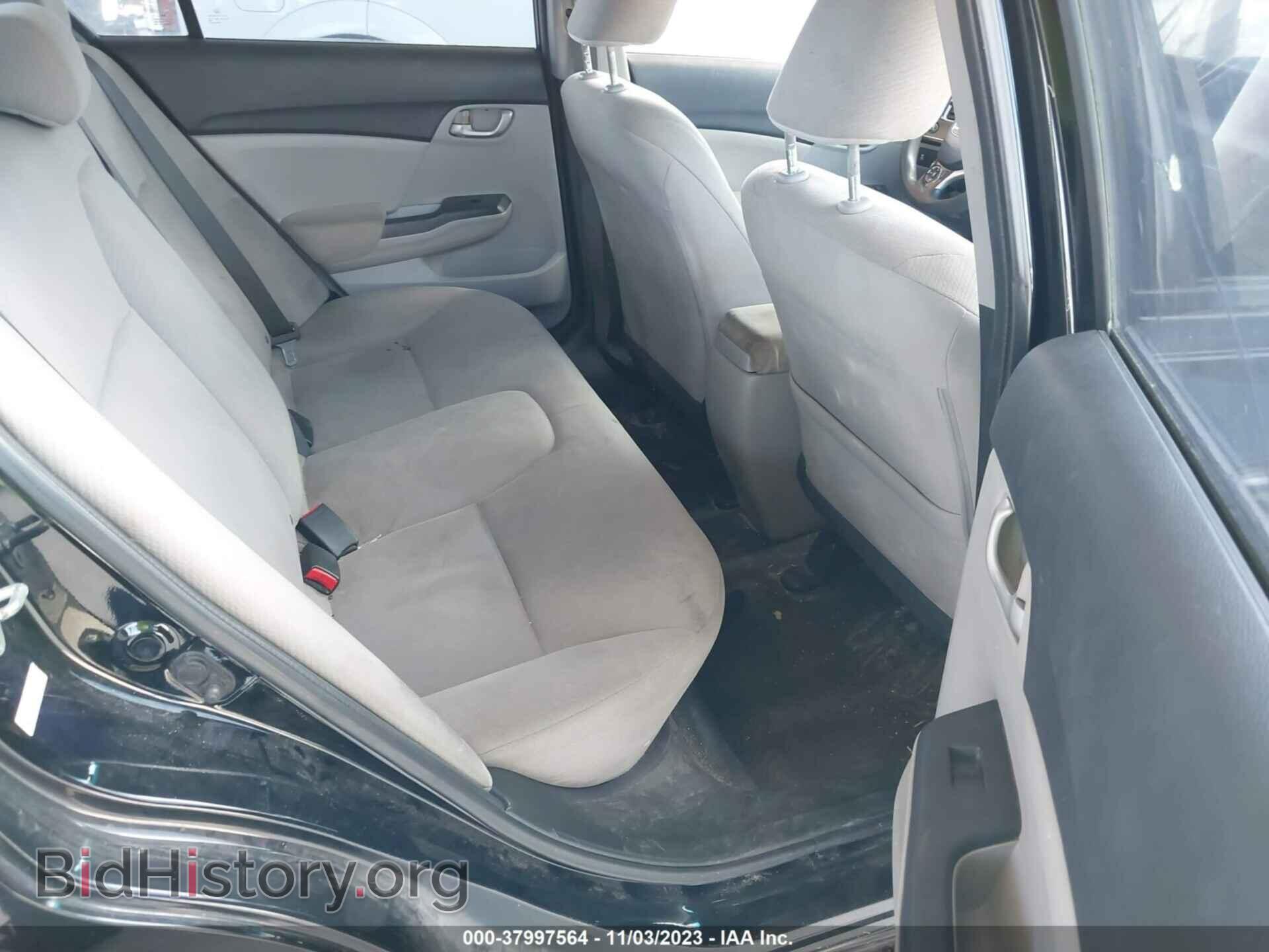 2013 HONDA CIVIC - VIN: 19XFB2F50DE030373 - Photo 8