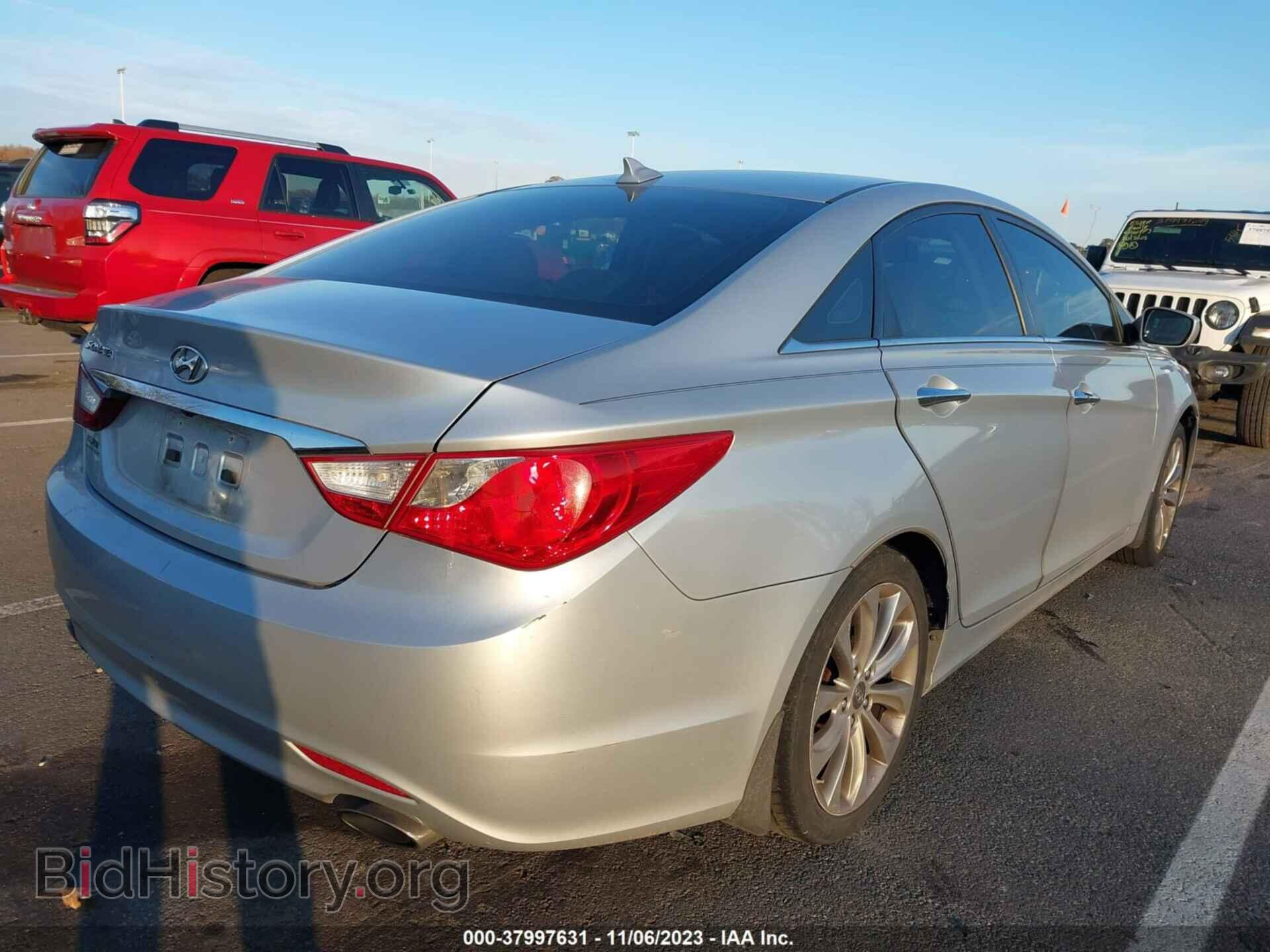 2013 HYUNDAI SONATA - VIN: 5NPEC4AC4DH654327 - Photo 4