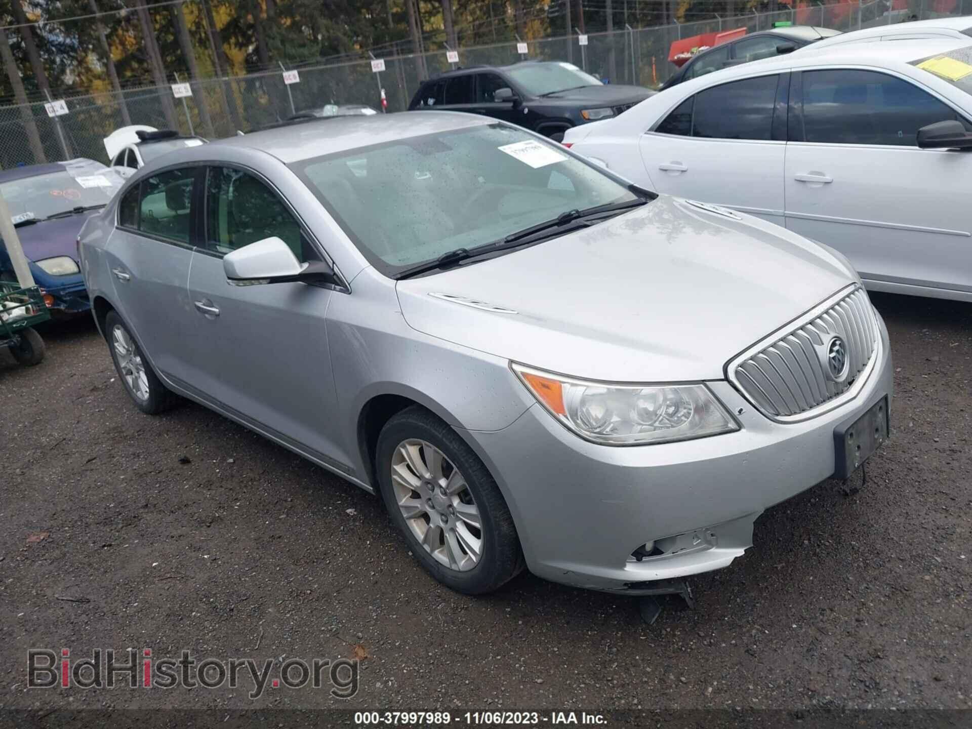 Фотография 1G4GC5GR7CF210423 - BUICK LACROSSE 2012