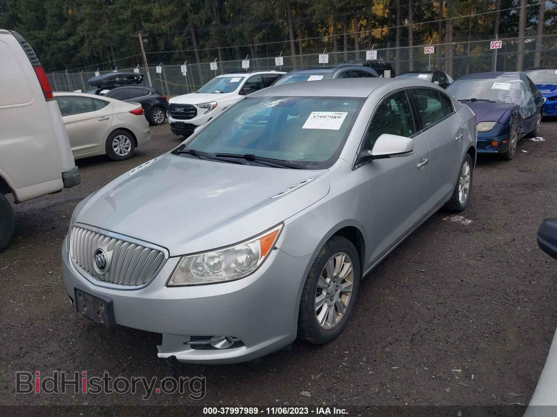 2012 BUICK LACROSSE - VIN: 1G4GC5GR7CF210423 - Фото 2