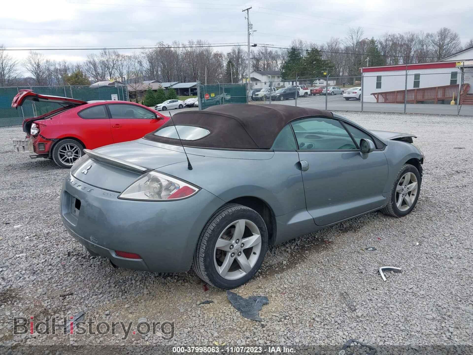 2007 MITSUBISHI ECLIPSE SPYDER - VIN: 4A3AL35T57E041718 - Photo 4
