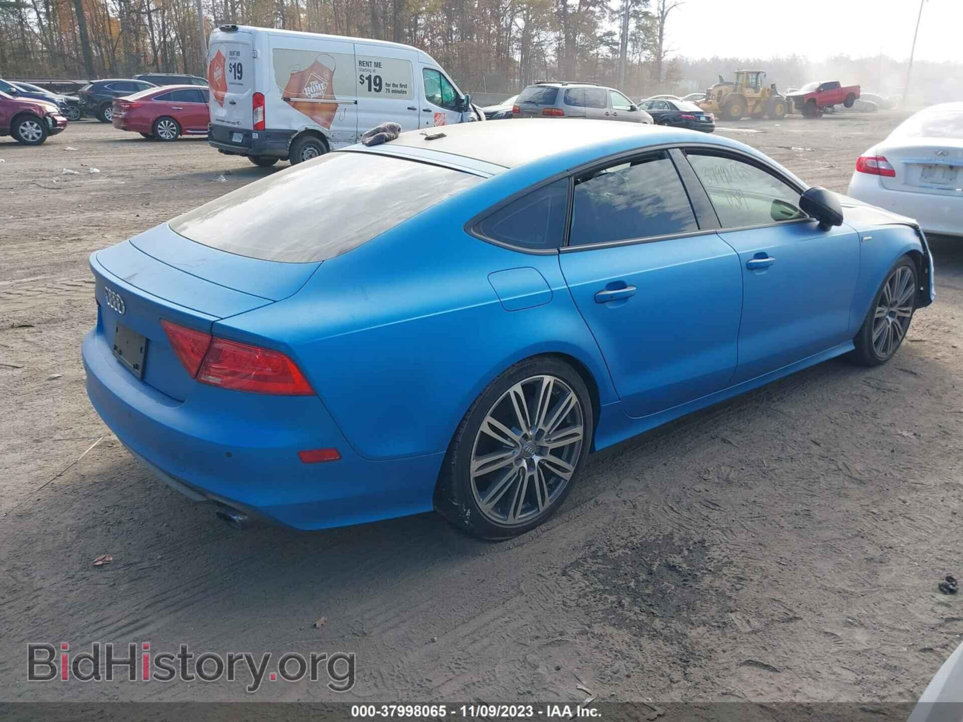 2012 AUDI A7 - VIN: WAUSGAFC4CN001426 - Фото 4