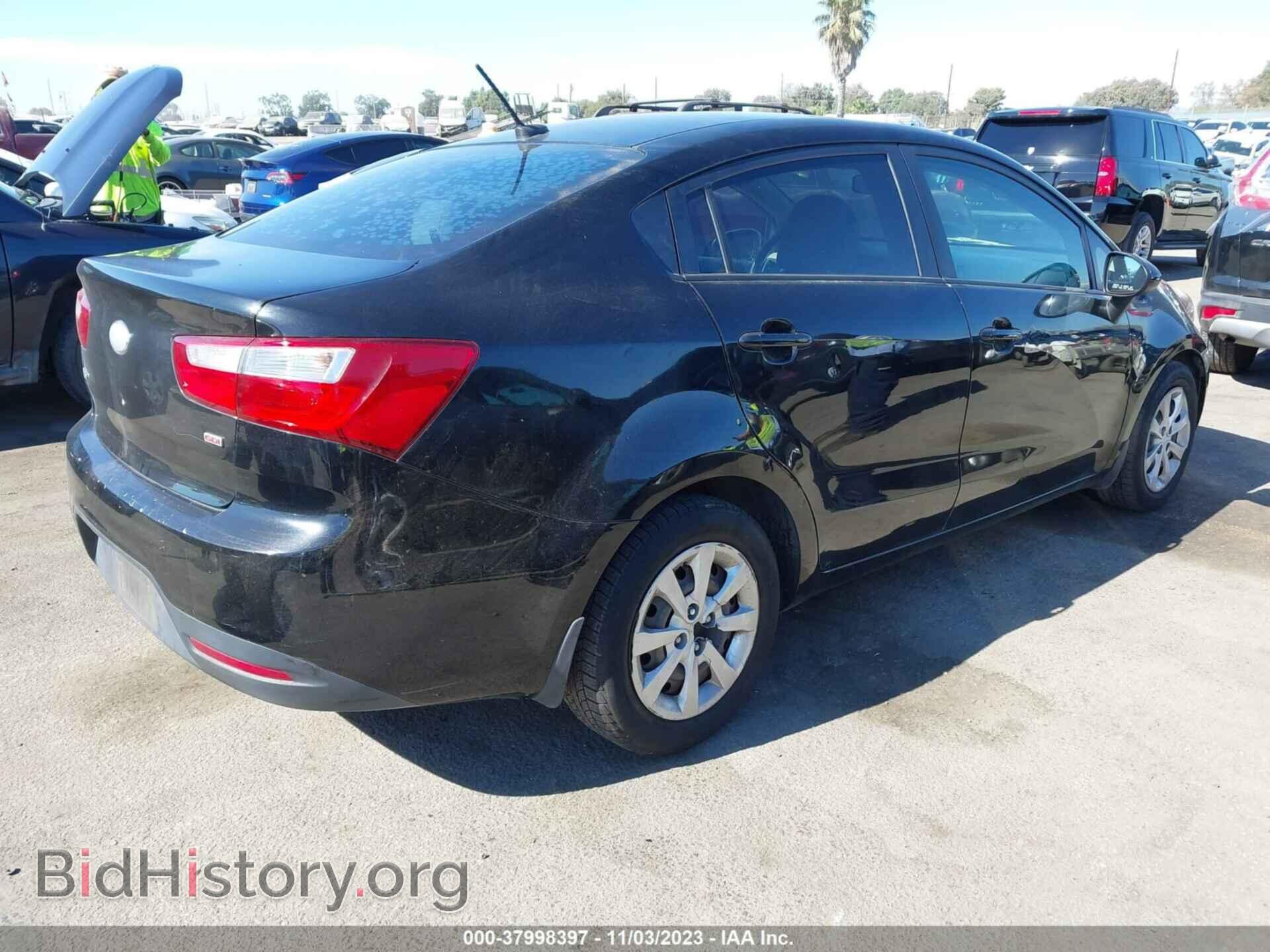 2013 KIA RIO - VIN: KNADM4A38D6283379 - Фото 4