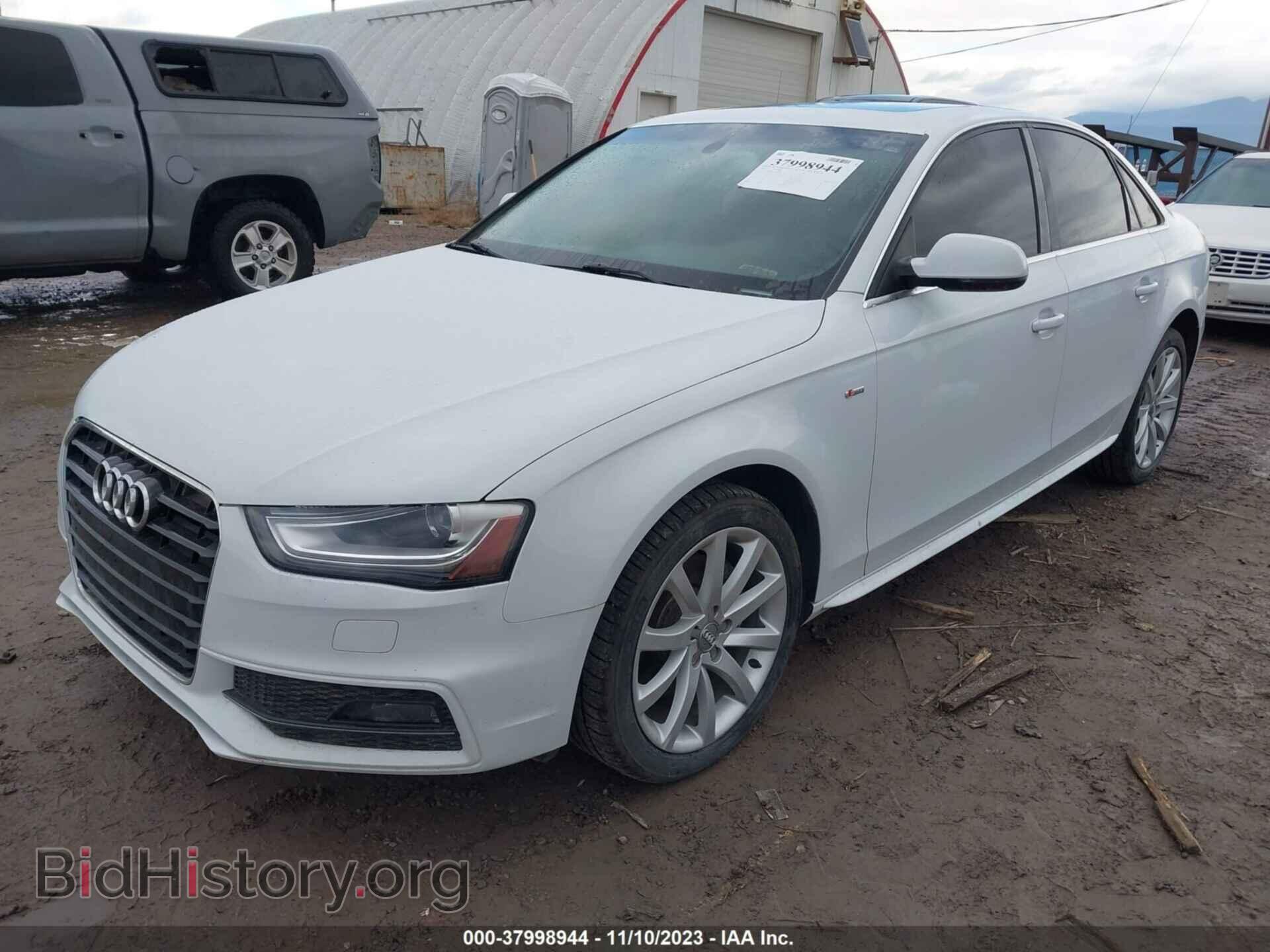 2014 AUDI A4 - VIN: WAUAFAFL3EA077227 - Фото 2