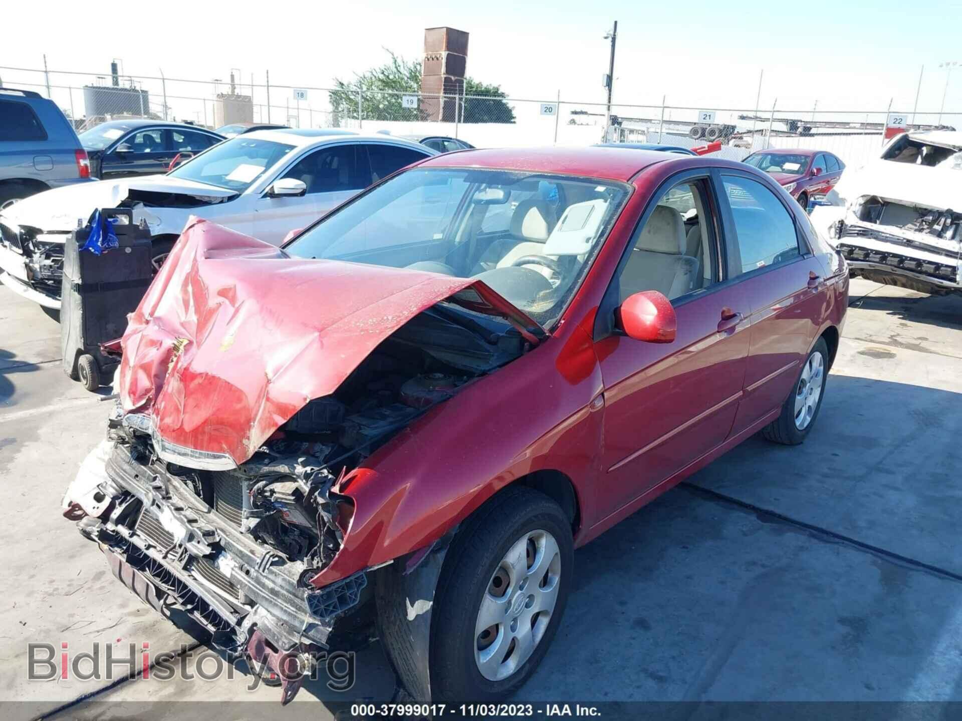 2009 KIA SPECTRA - VIN: KNAFE222995621756 - Фото 2