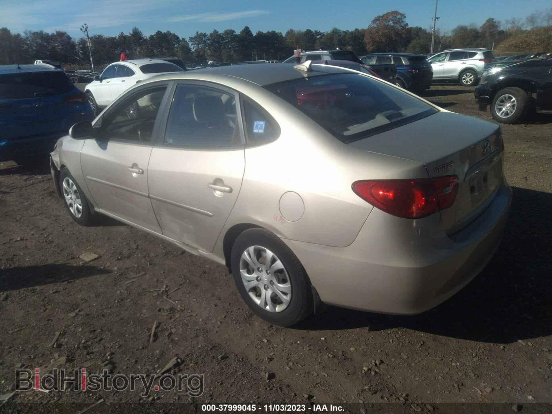 2009 HYUNDAI ELANTRA - VIN: KMHDU46D69U750074 - Фото 3