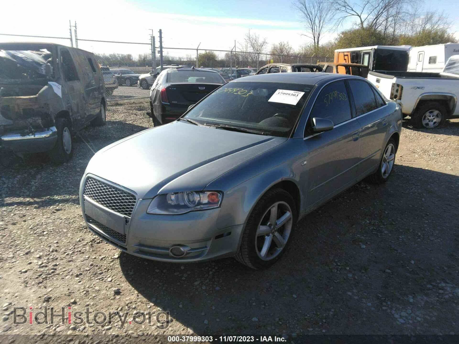 2007 AUDI A4 - VIN: WAUDH78E57A022984 - Photo 2