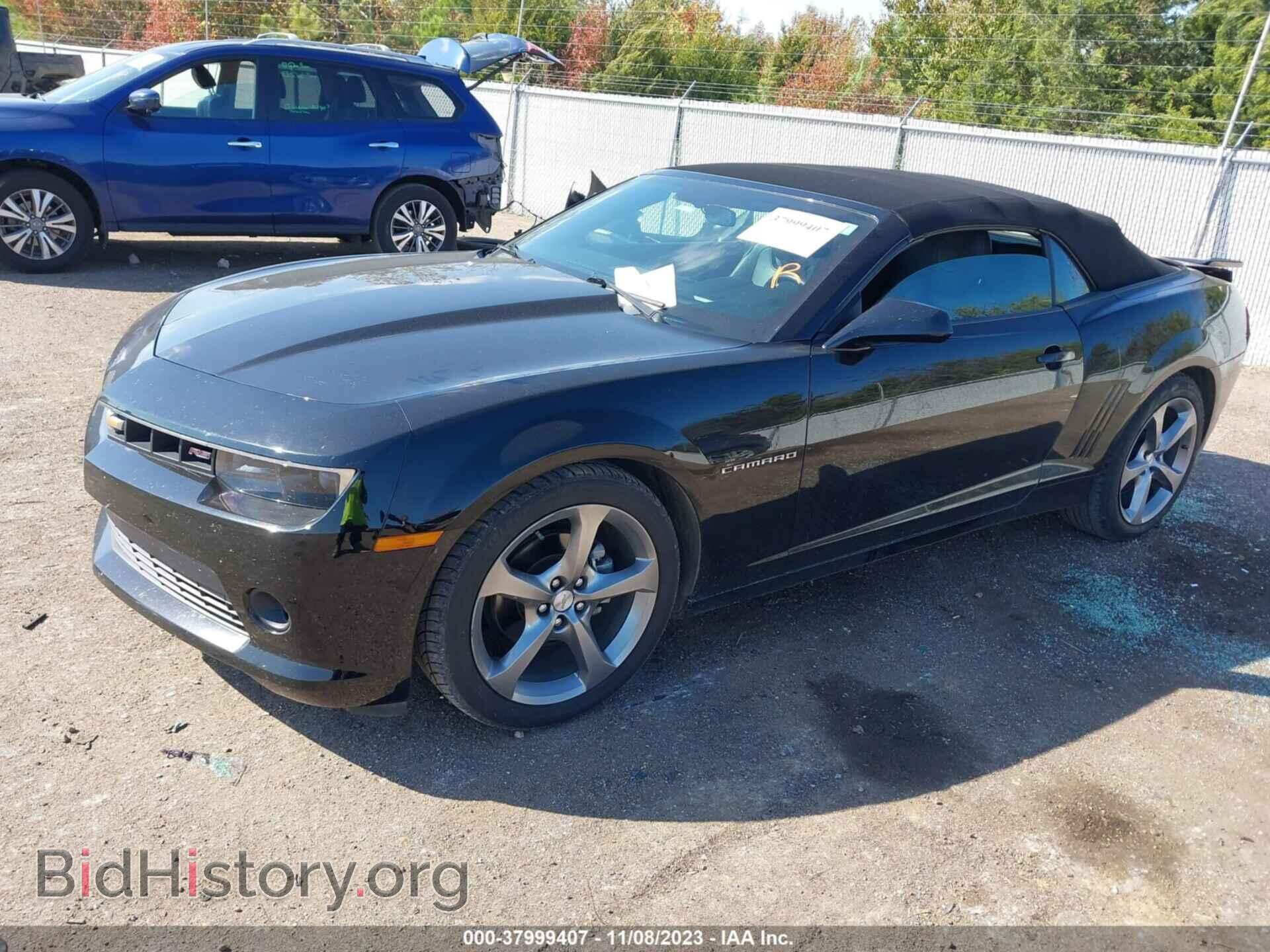 2014 CHEVROLET CAMARO - VIN: 2G1FC3D30E9316916 - Фото 2