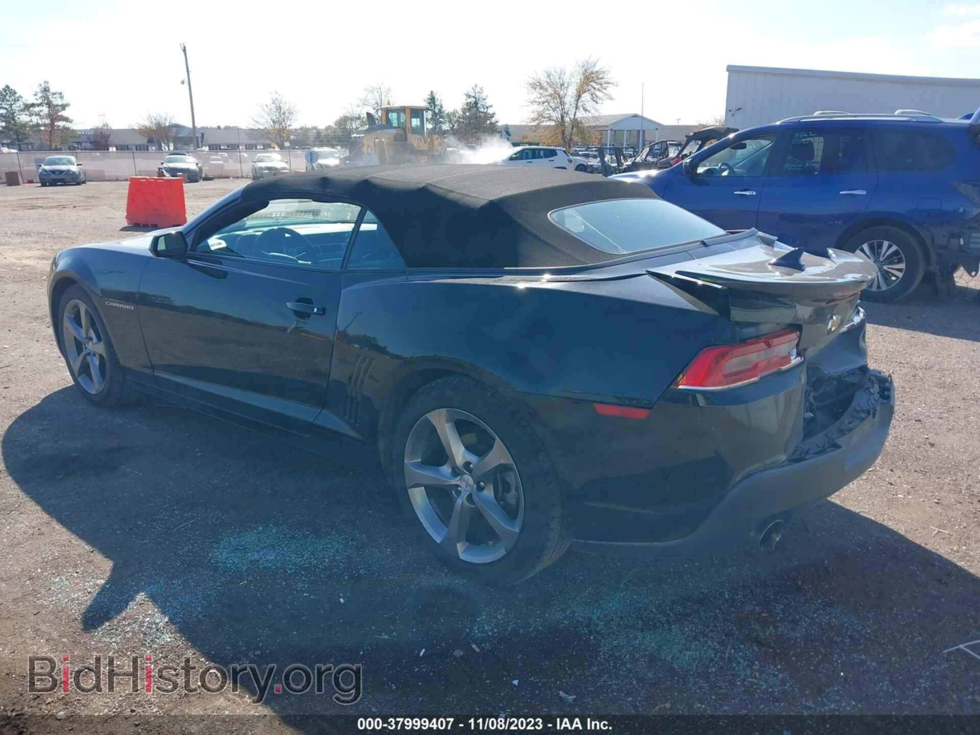 2014 CHEVROLET CAMARO - VIN: 2G1FC3D30E9316916 - Фото 3