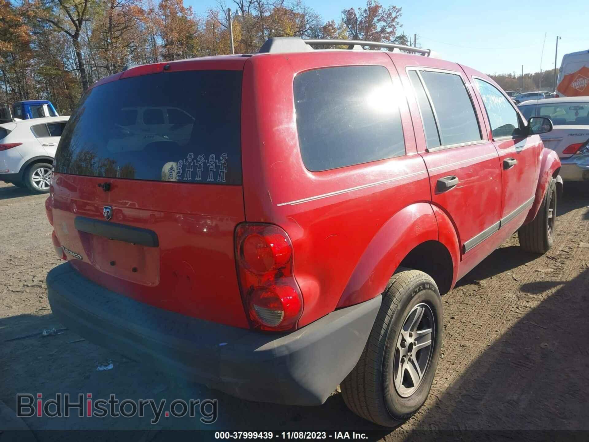 2006 DODGE DURANGO - VIN: 1D4HD38KX6F172026 - Фото 4