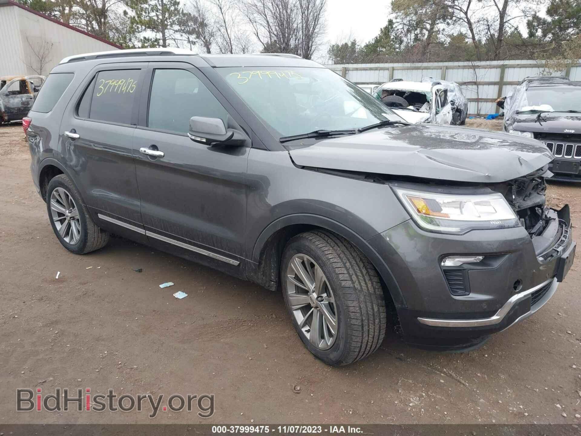 Фотография 1FM5K8F89JGB67487 - FORD EXPLORER 2018