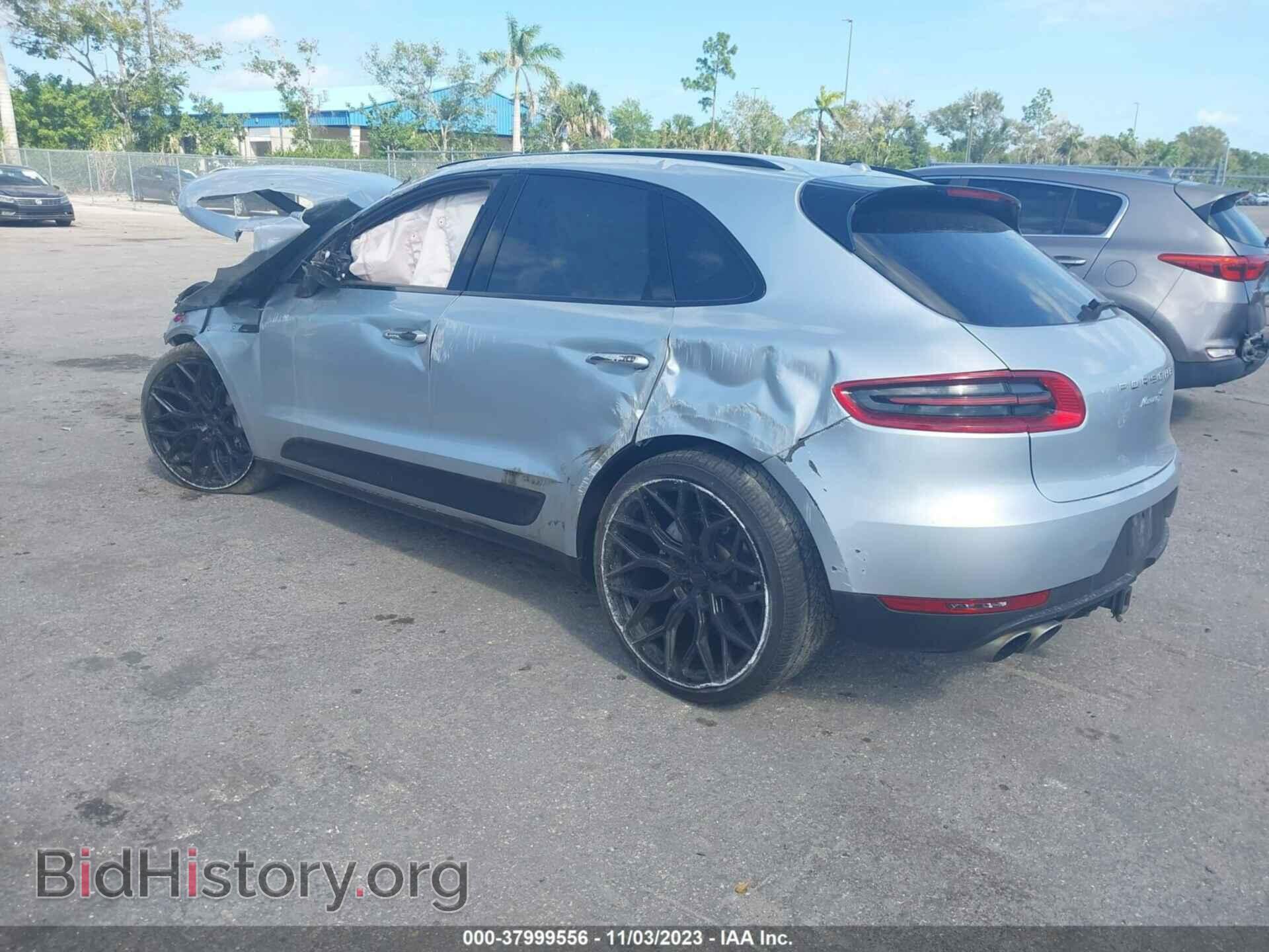 2016 PORSCHE MACAN - VIN: WP1AB2A53GLB52981 - Photo 3