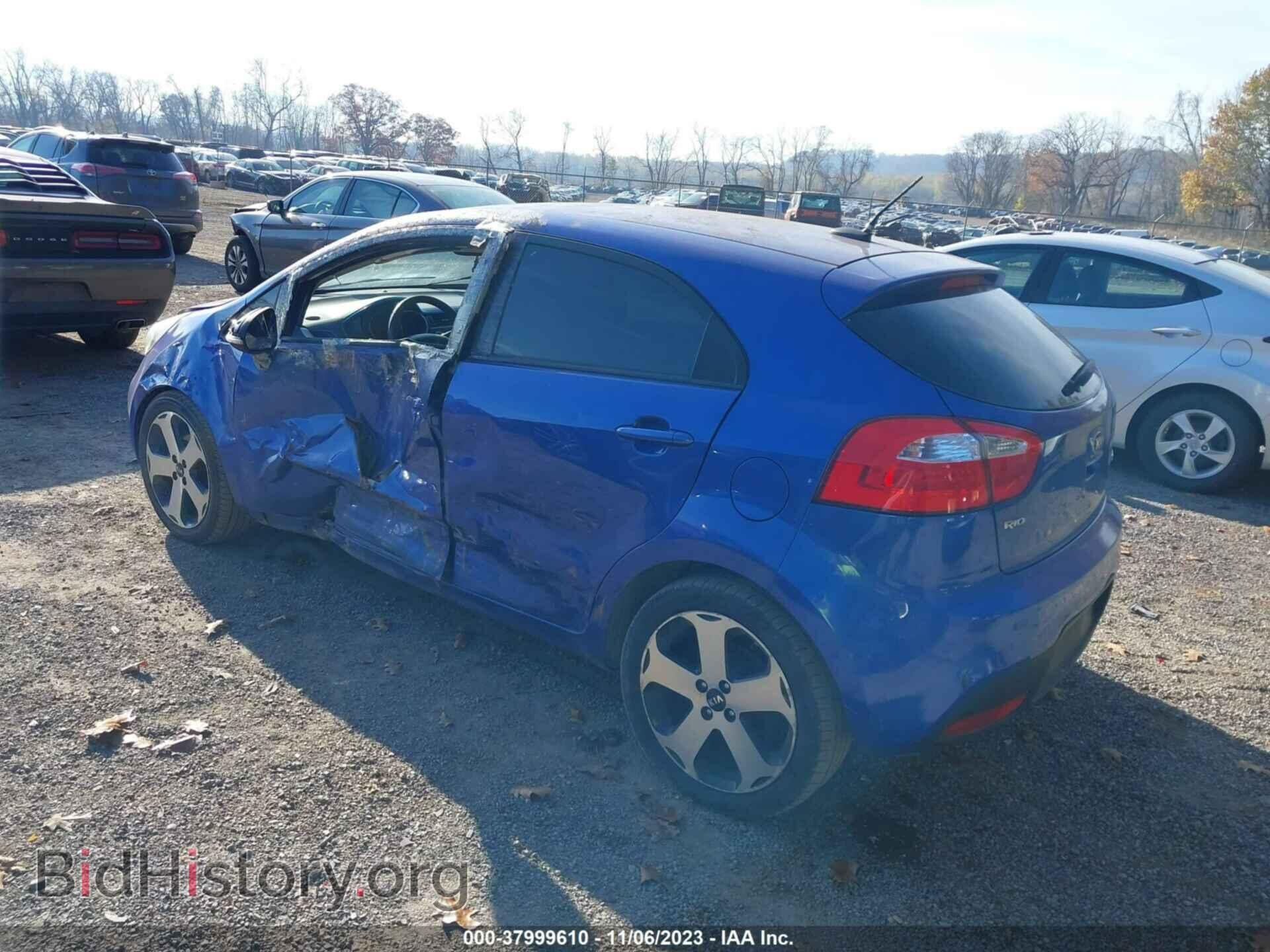 2013 KIA RIO - VIN: KNADN5A36D6153684 - Фото 3