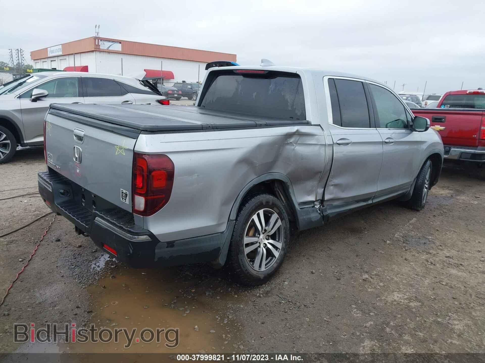 2017 HONDA RIDGELINE - VIN: 5FPYK2F47HB004747 - Фото 4