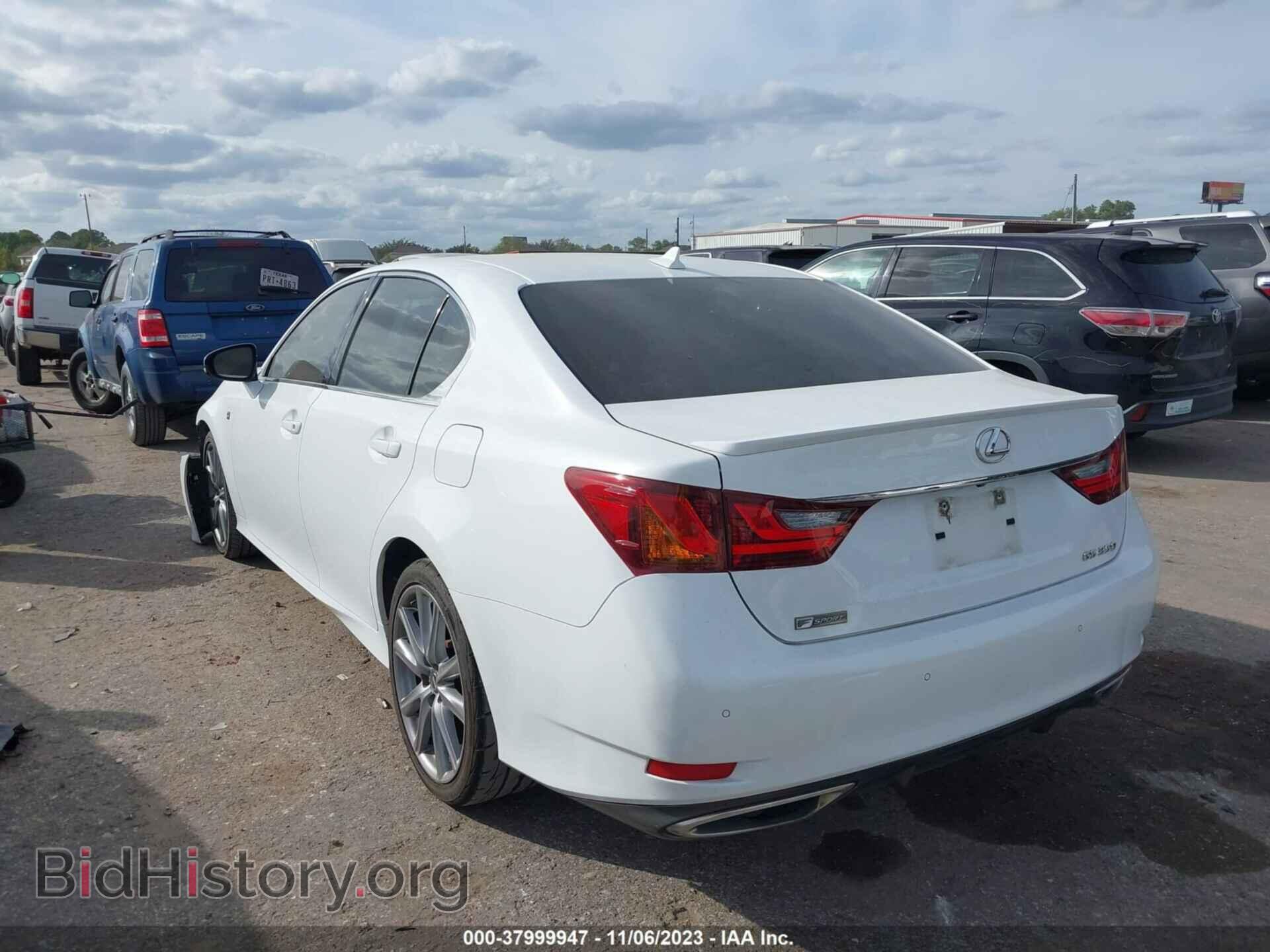 2014 LEXUS GS 350 - VIN: JTHBE1BL7E5041709 - Фото 3