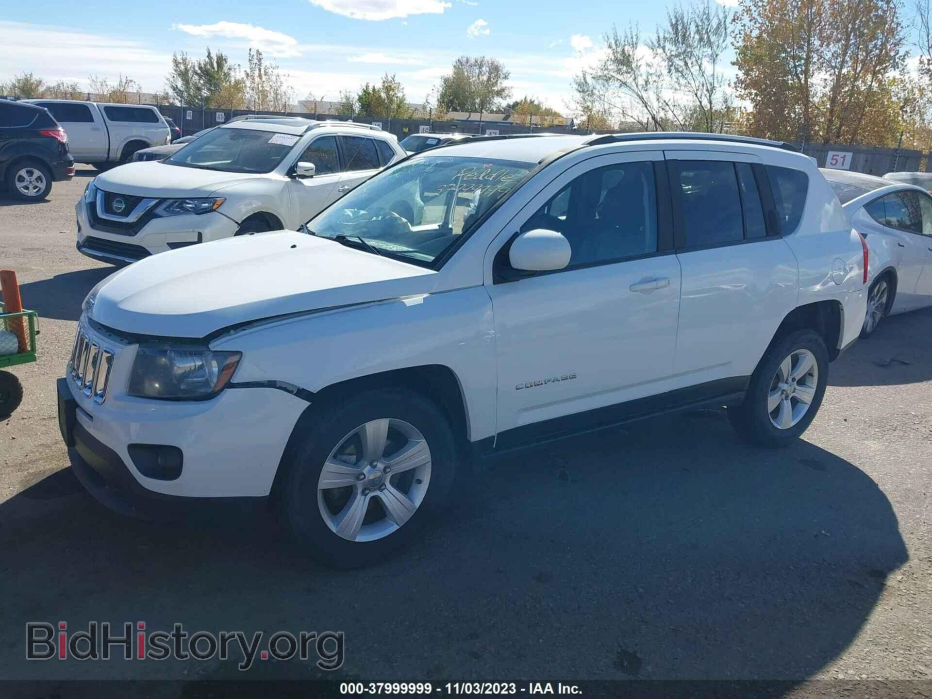 2014 JEEP COMPASS - VIN: 1C4NJCEB6ED835342 - Фото 2