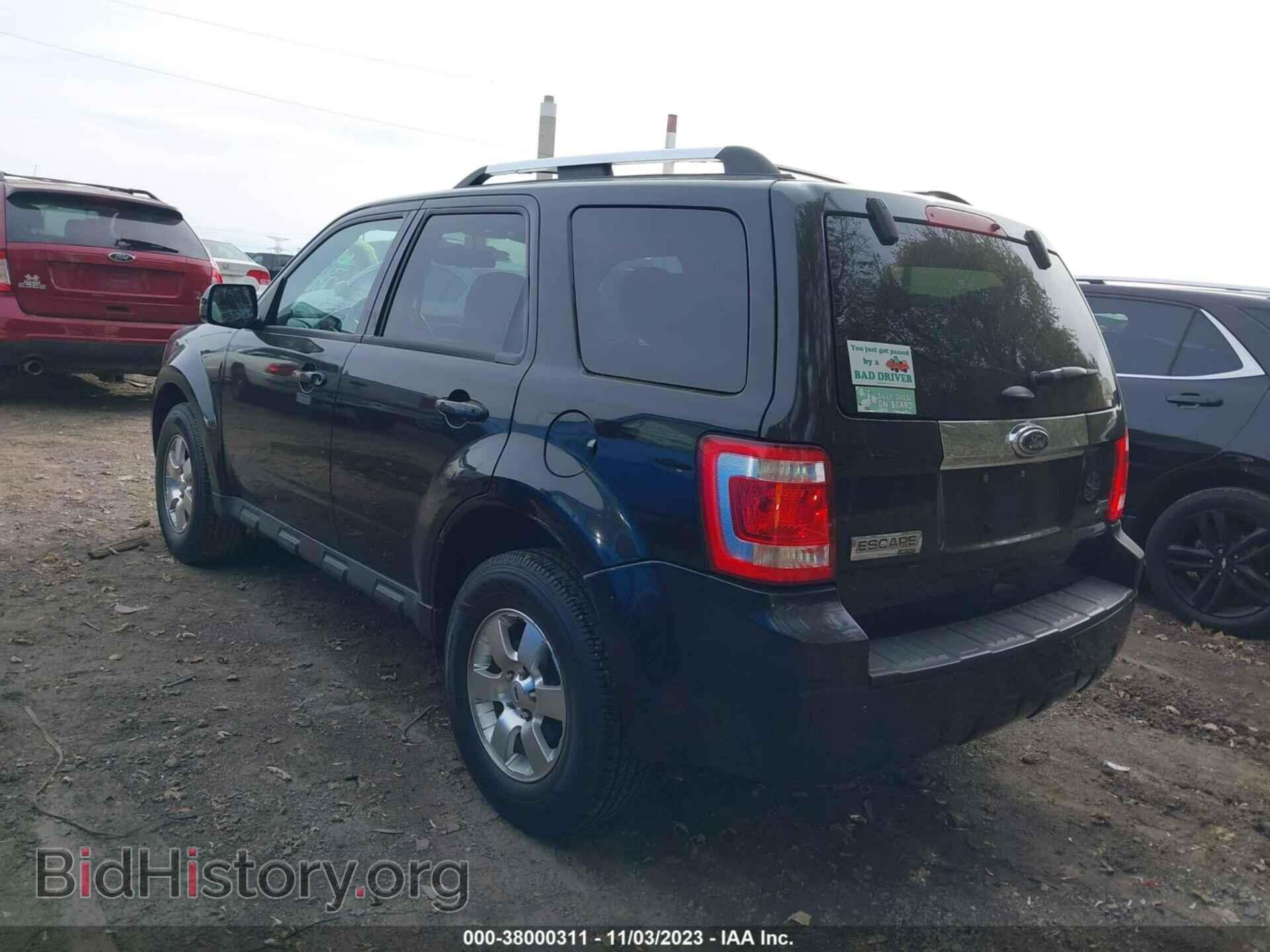 2011 FORD ESCAPE - VIN: 1FMCU9EG7BKB53473 - Фото 3