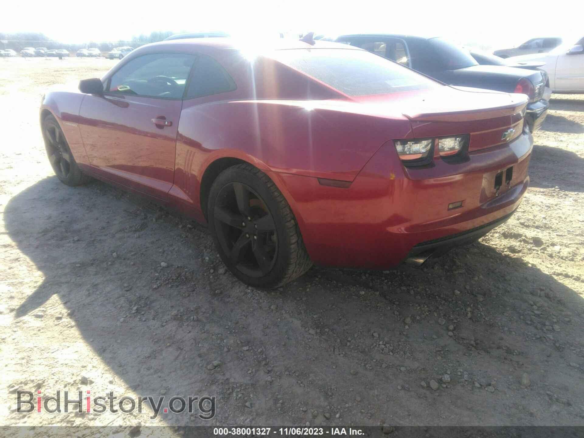2012 CHEVROLET CAMARO - VIN: 2G1FB1E36C9193349 - Фото 3