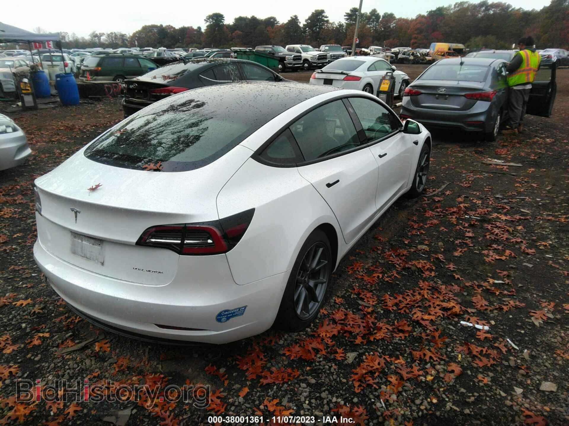 2021 TESLA MODEL 3 - VIN: 5YJ3E1EB2MF050386 - Фото 4