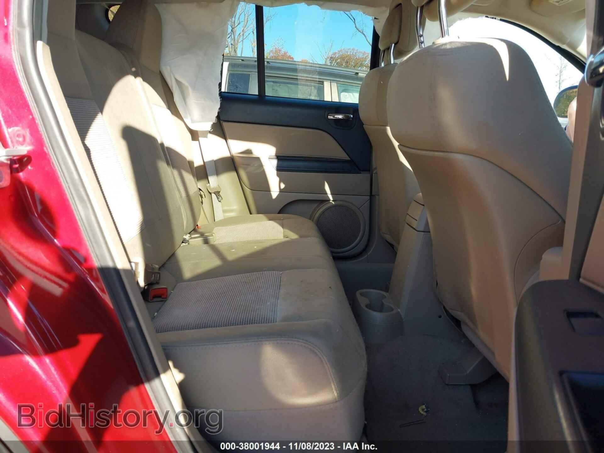 2012 JEEP COMPASS - VIN: 1C4NJDEB7CD718128 - Фото 8