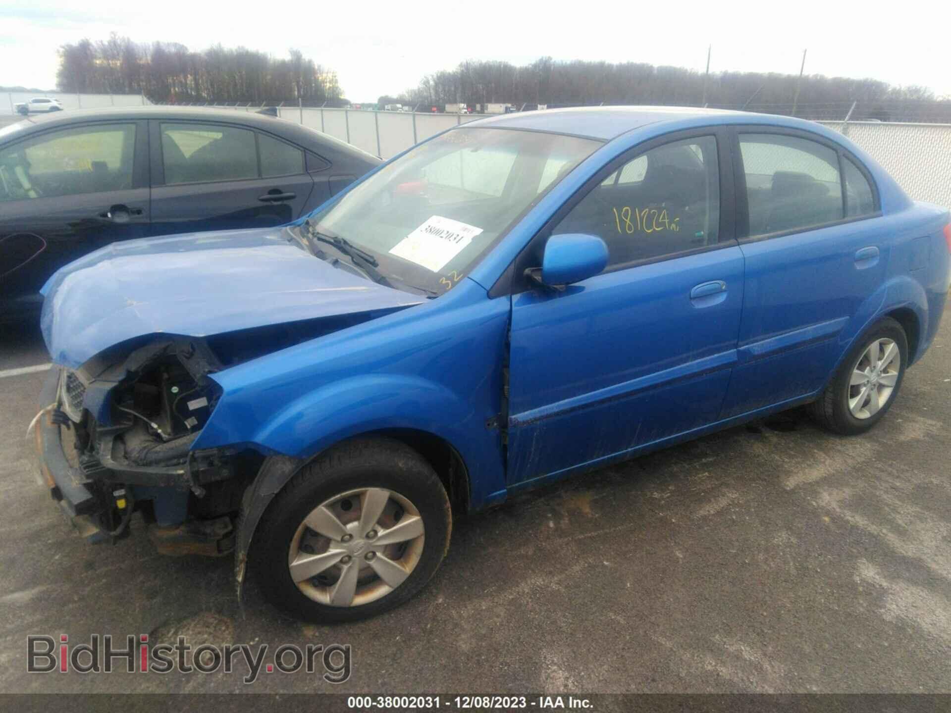 2010 KIA RIO - VIN: KNADH4A33A6700634 - Фото 2