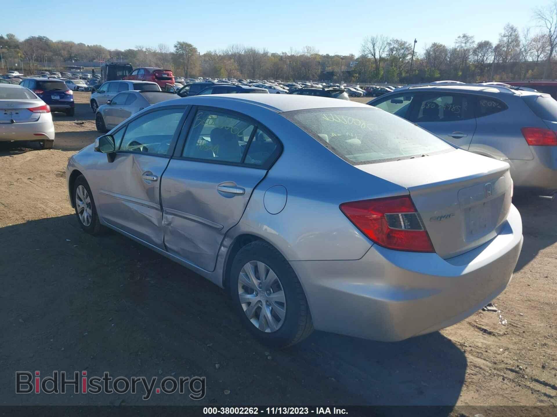 2012 HONDA CIVIC - VIN: 19XFB2F5XCE090451 - Photo 3