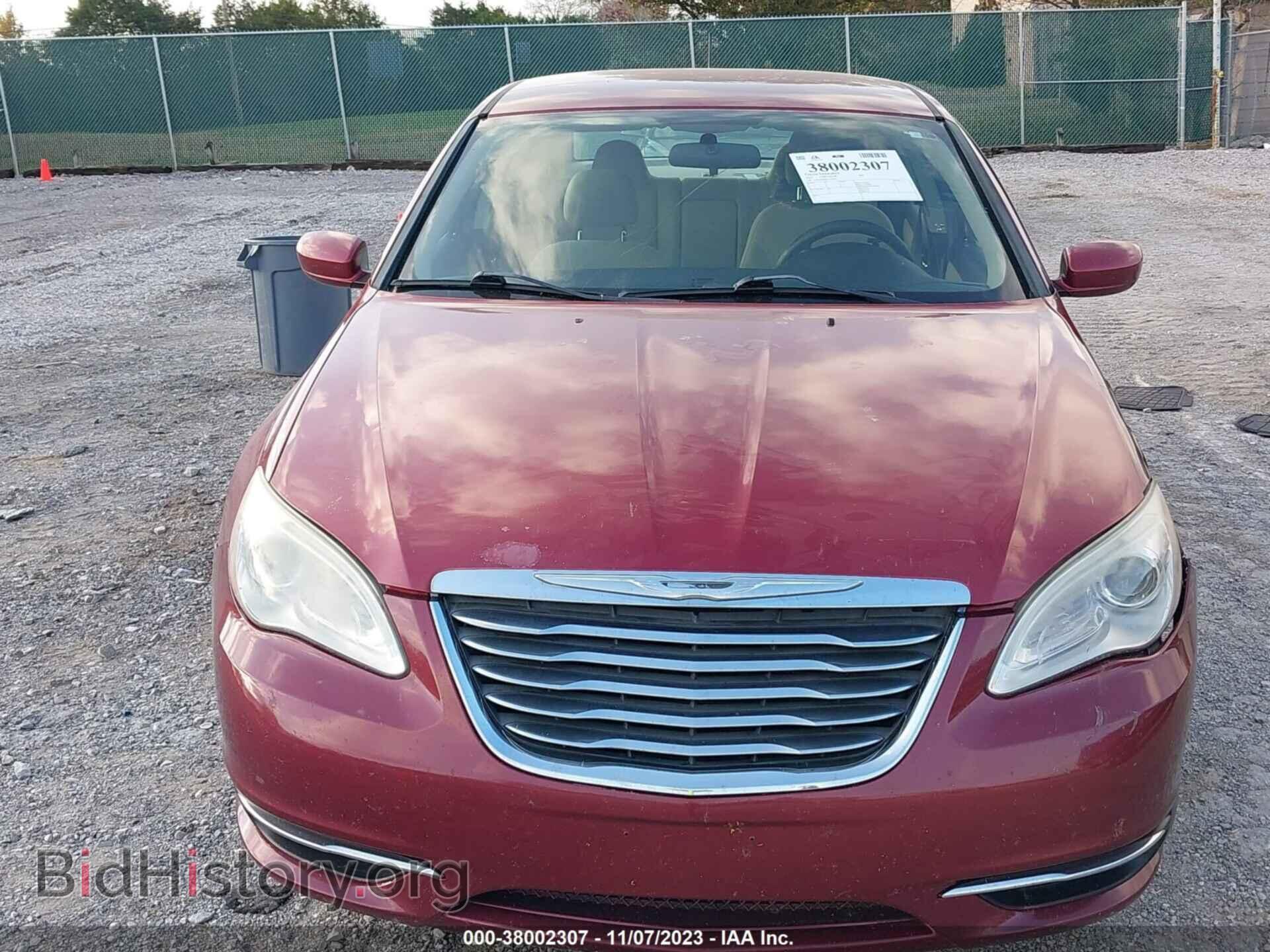 2012 CHRYSLER 200 - VIN: 1C3CCBBB2CN214563 - Фото 12